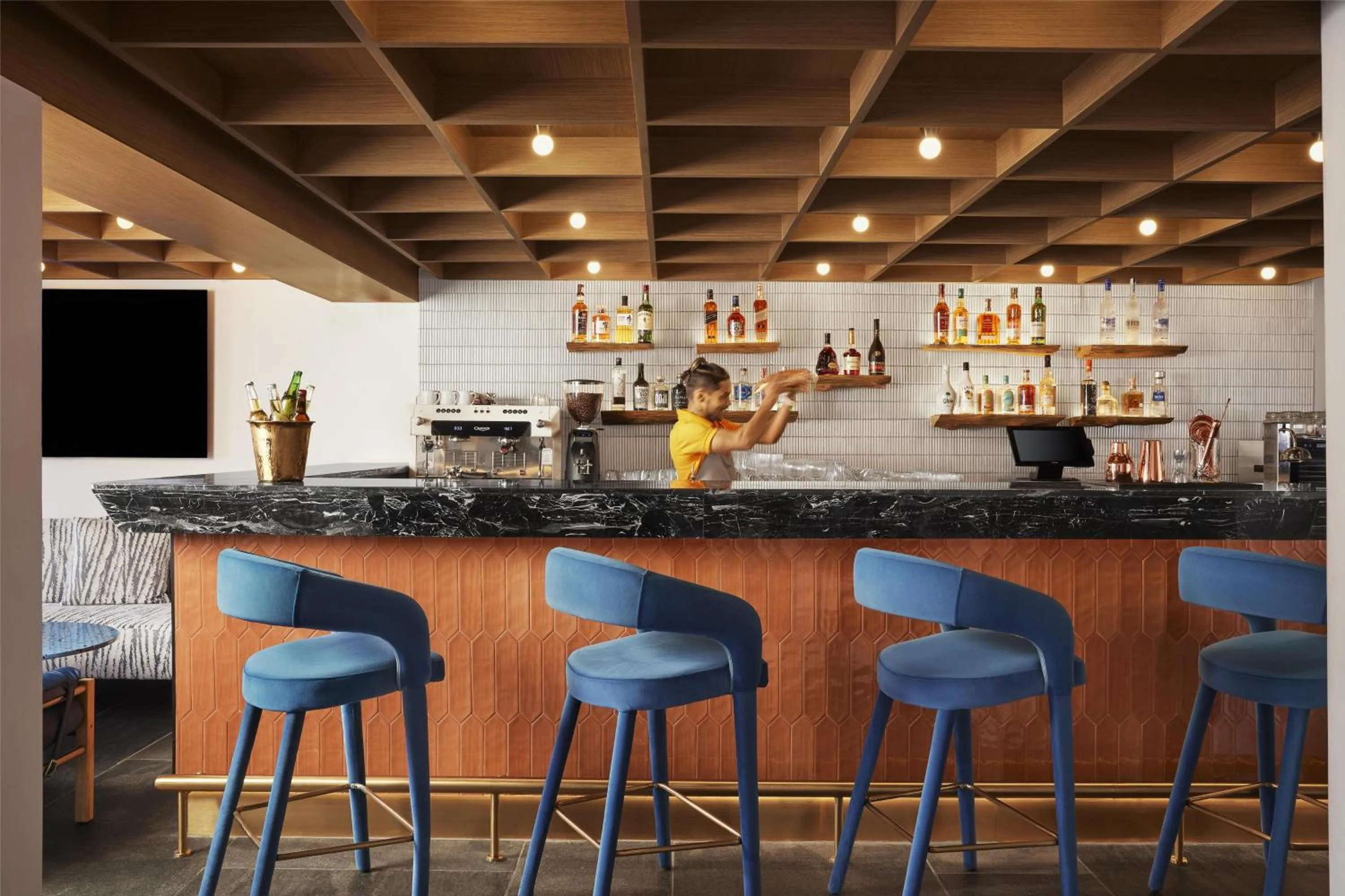 Lounge or bar in Ronil Goa, part of Hyatt