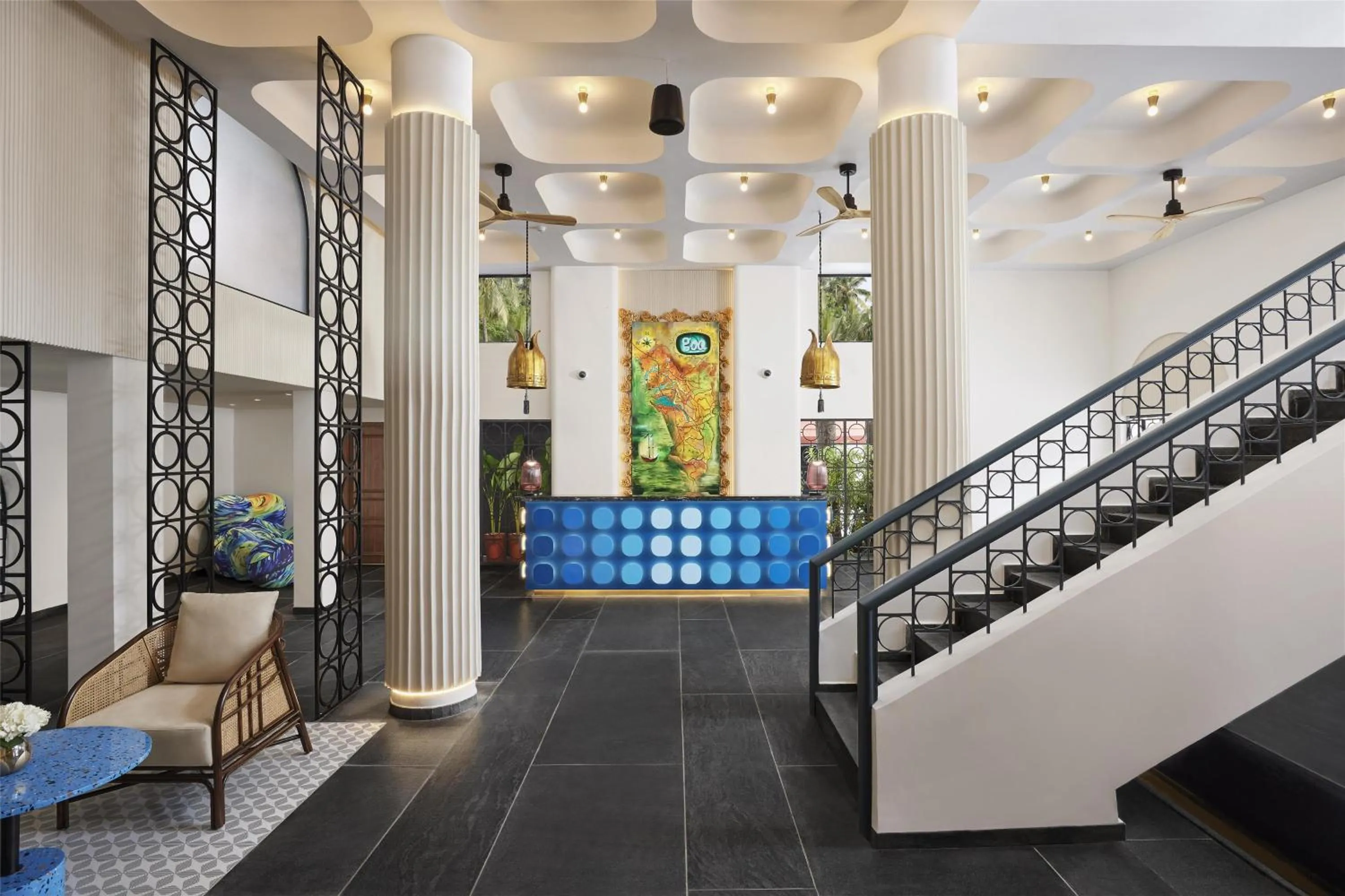 Lobby or reception in Ronil Goa, part of Hyatt
