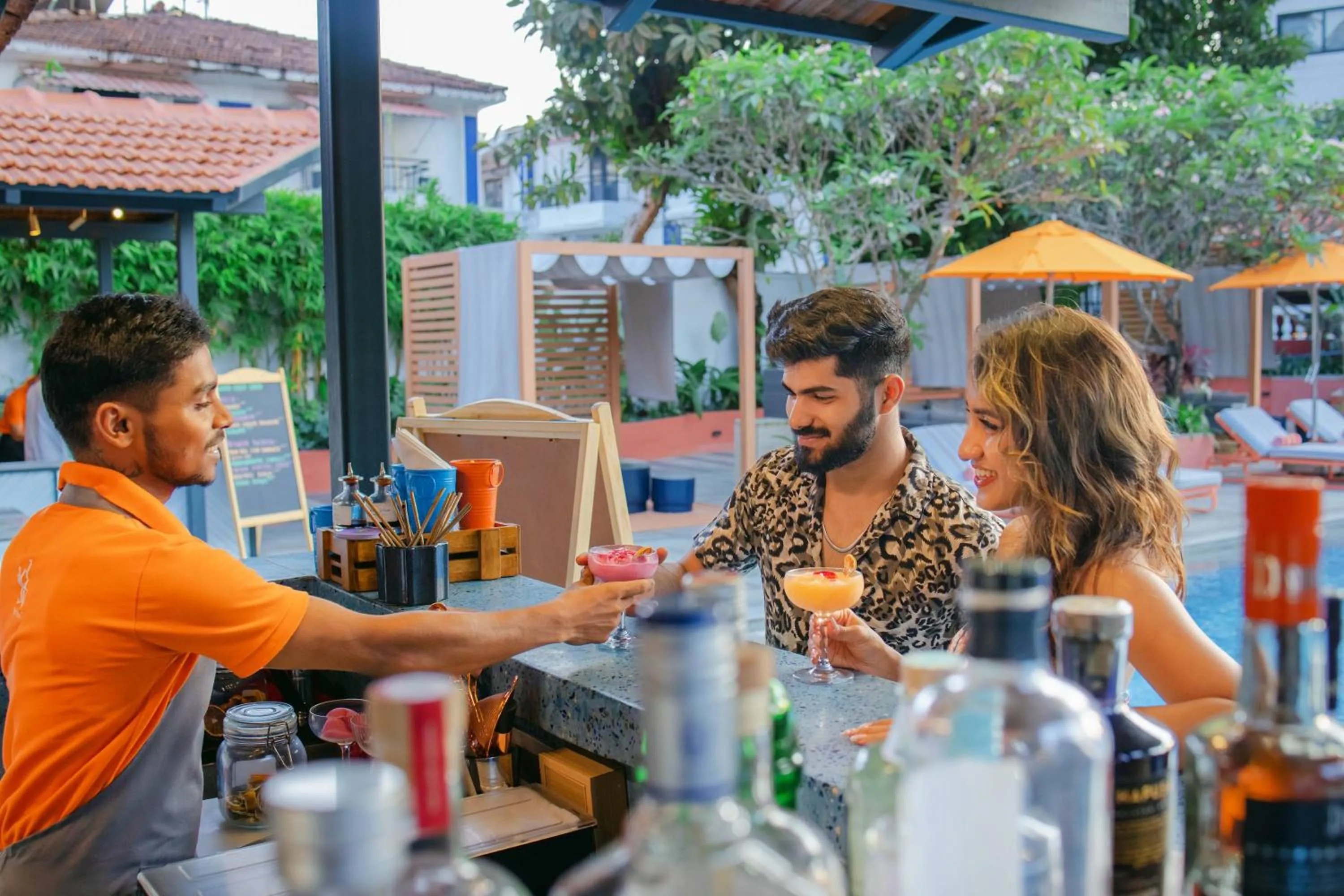 Restaurant/places to eat in Ronil Goa, part of Hyatt