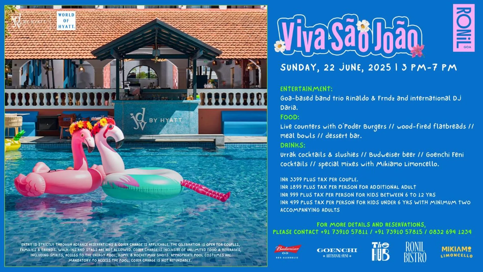 Activities in Ronil Goa, part of Hyatt