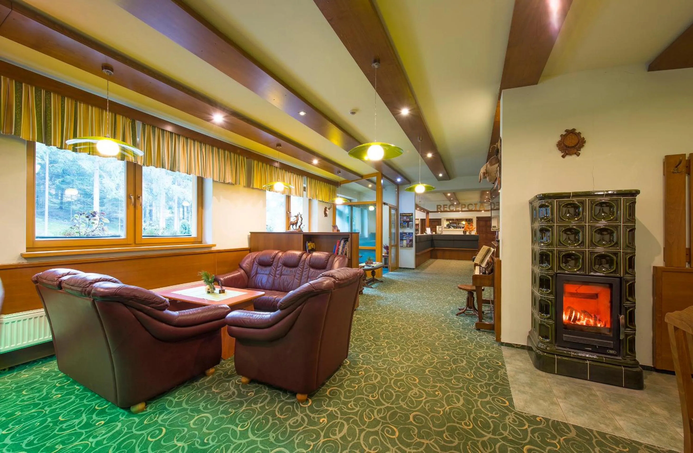 Seating area in Hotel Polovnik