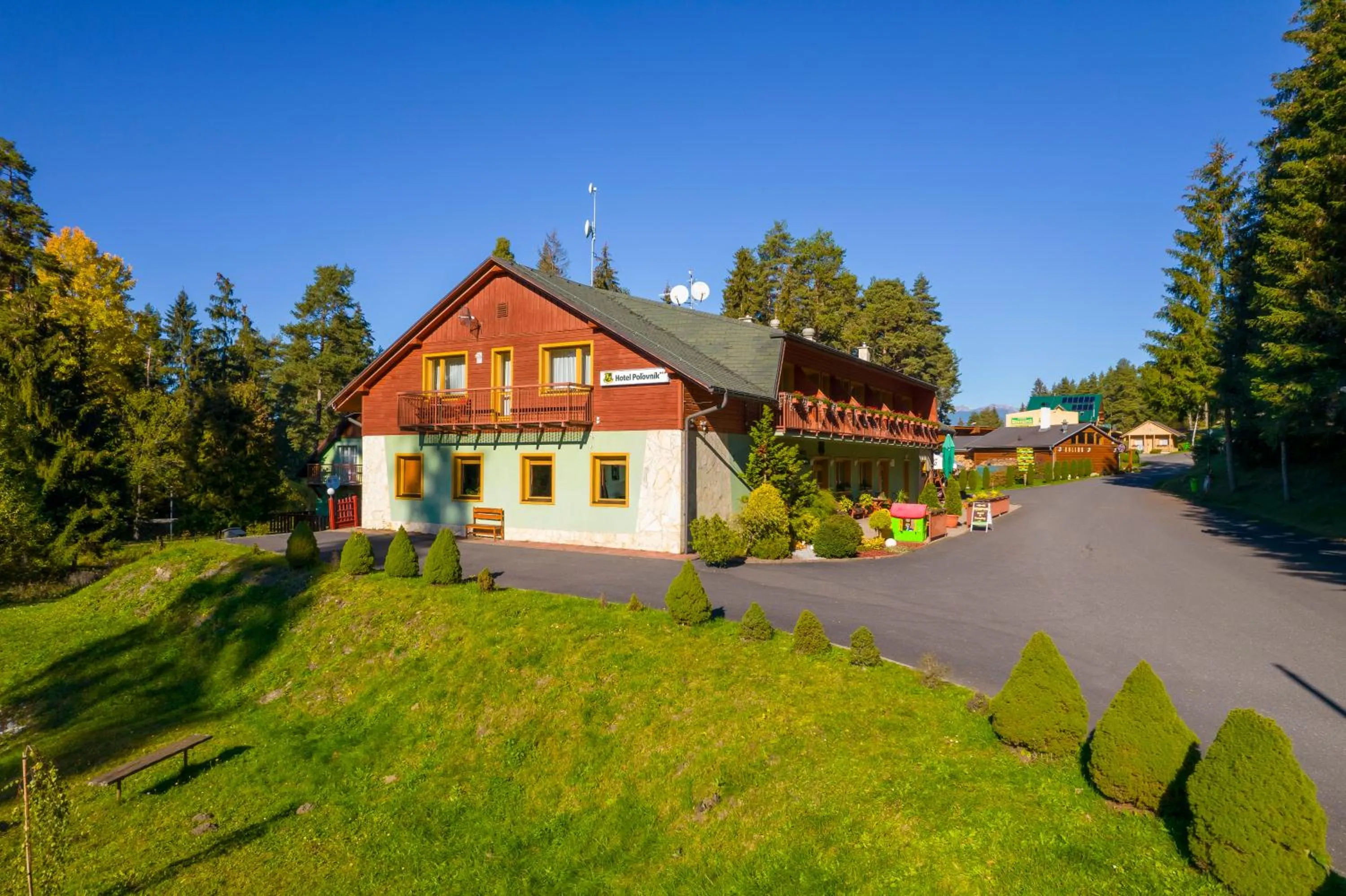 Property building in Hotel Polovnik