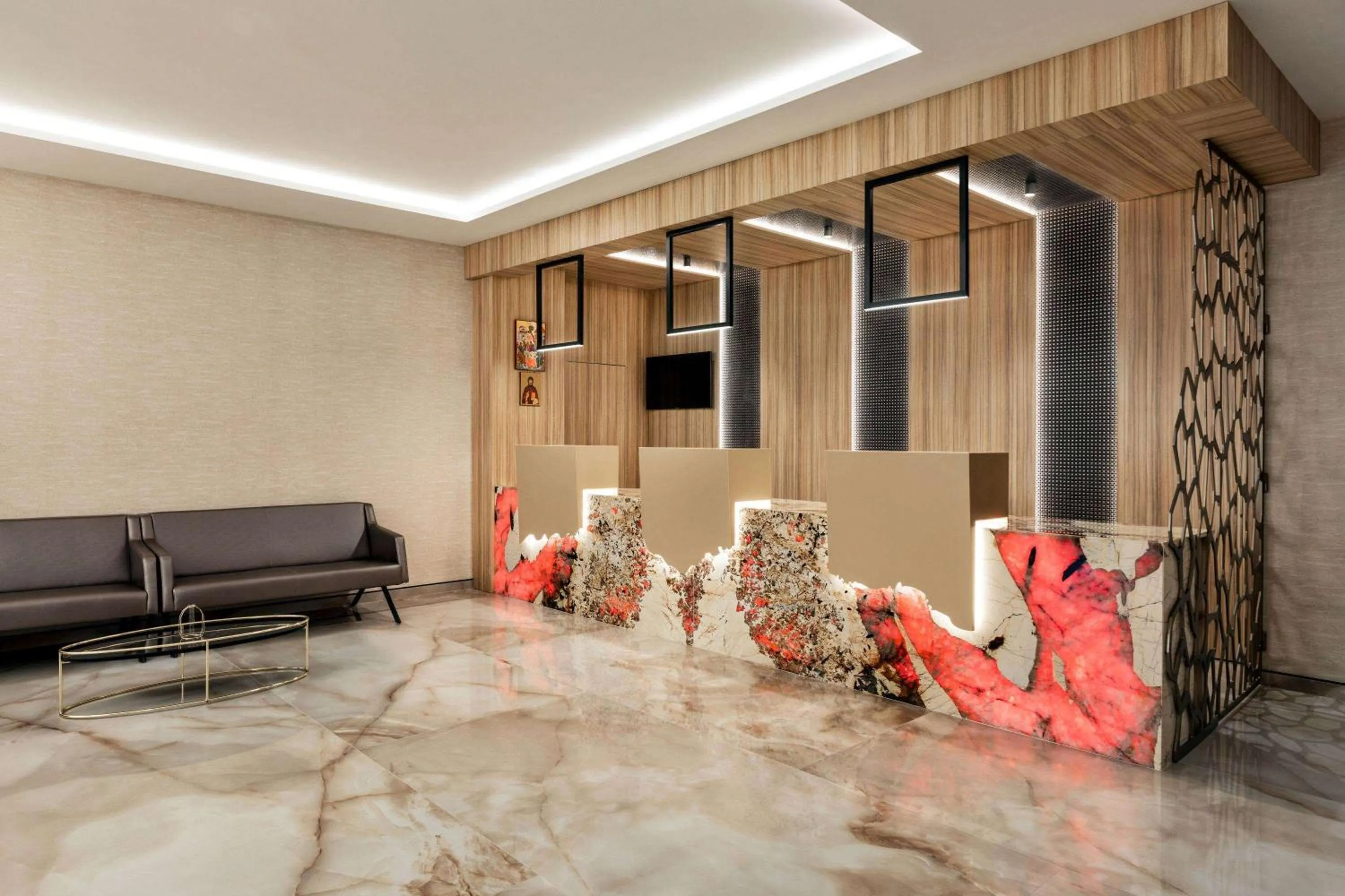 Lobby or reception in Ramada by Wyndham Ramnicu Valcea