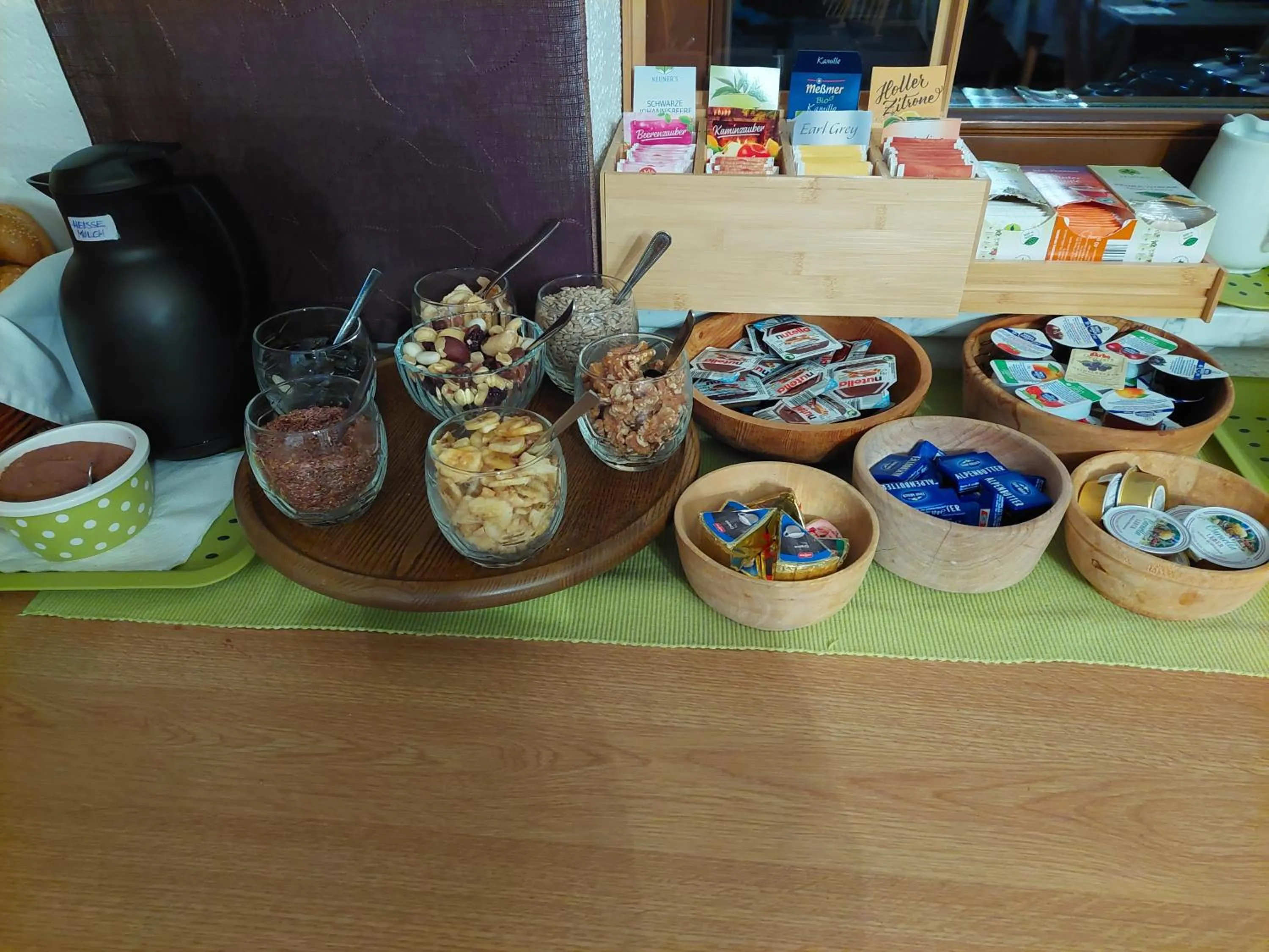 Food and drinks in Haus Felsneck