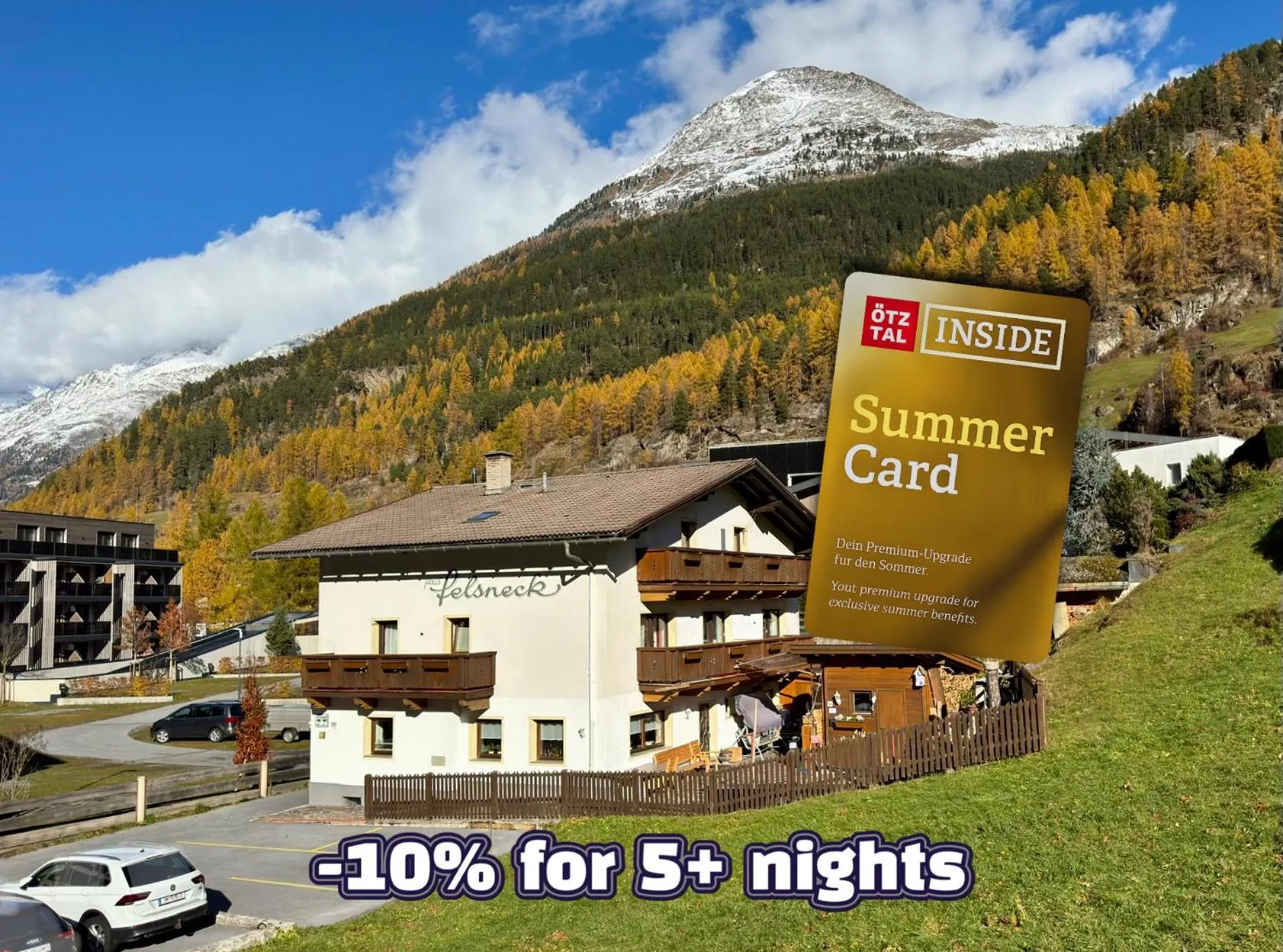 Property building in Haus Felsneck