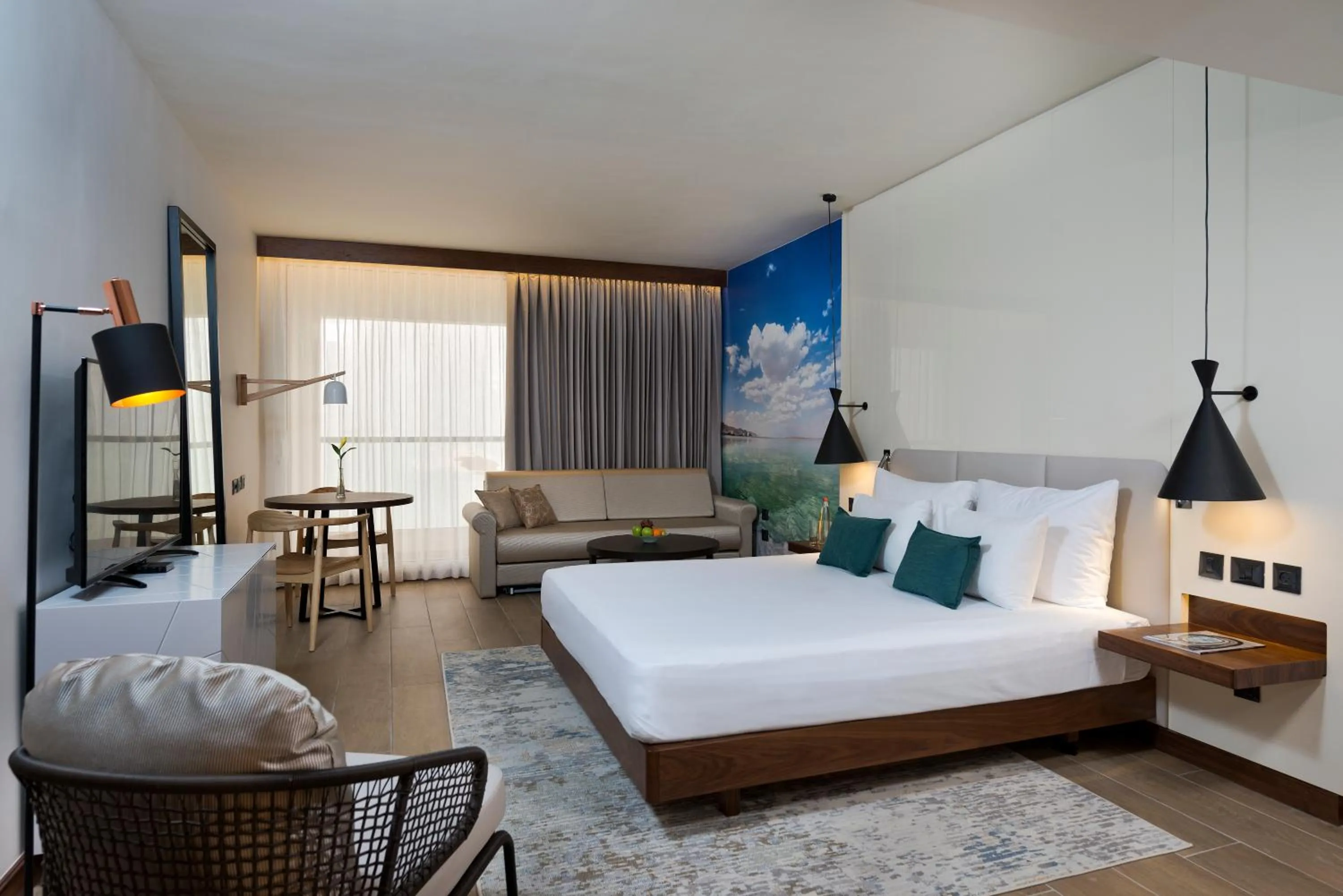 Photo of the whole room, Bed in Nevo by Isrotel Collection