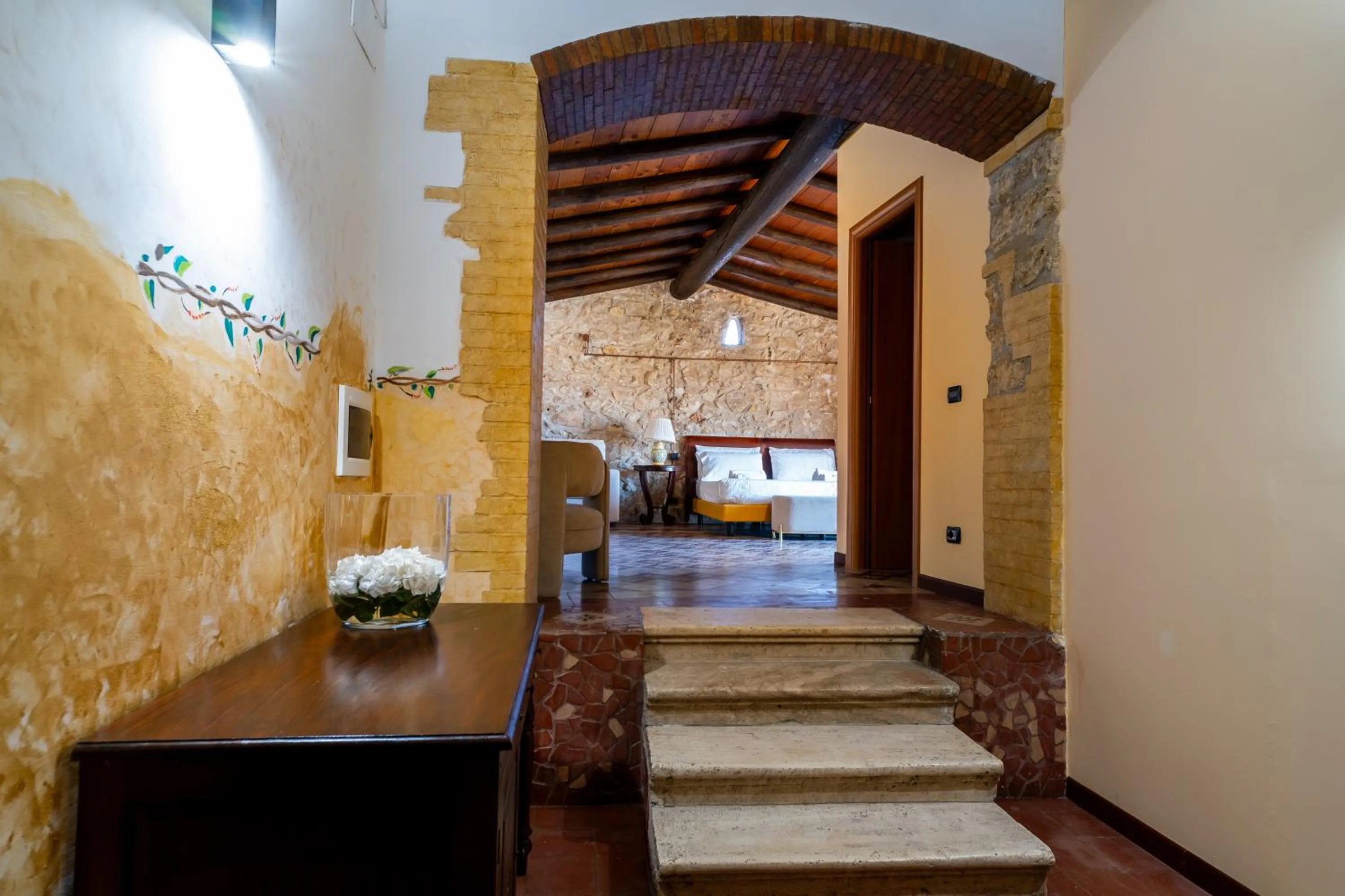 Bed in Grand Hotel La Batia