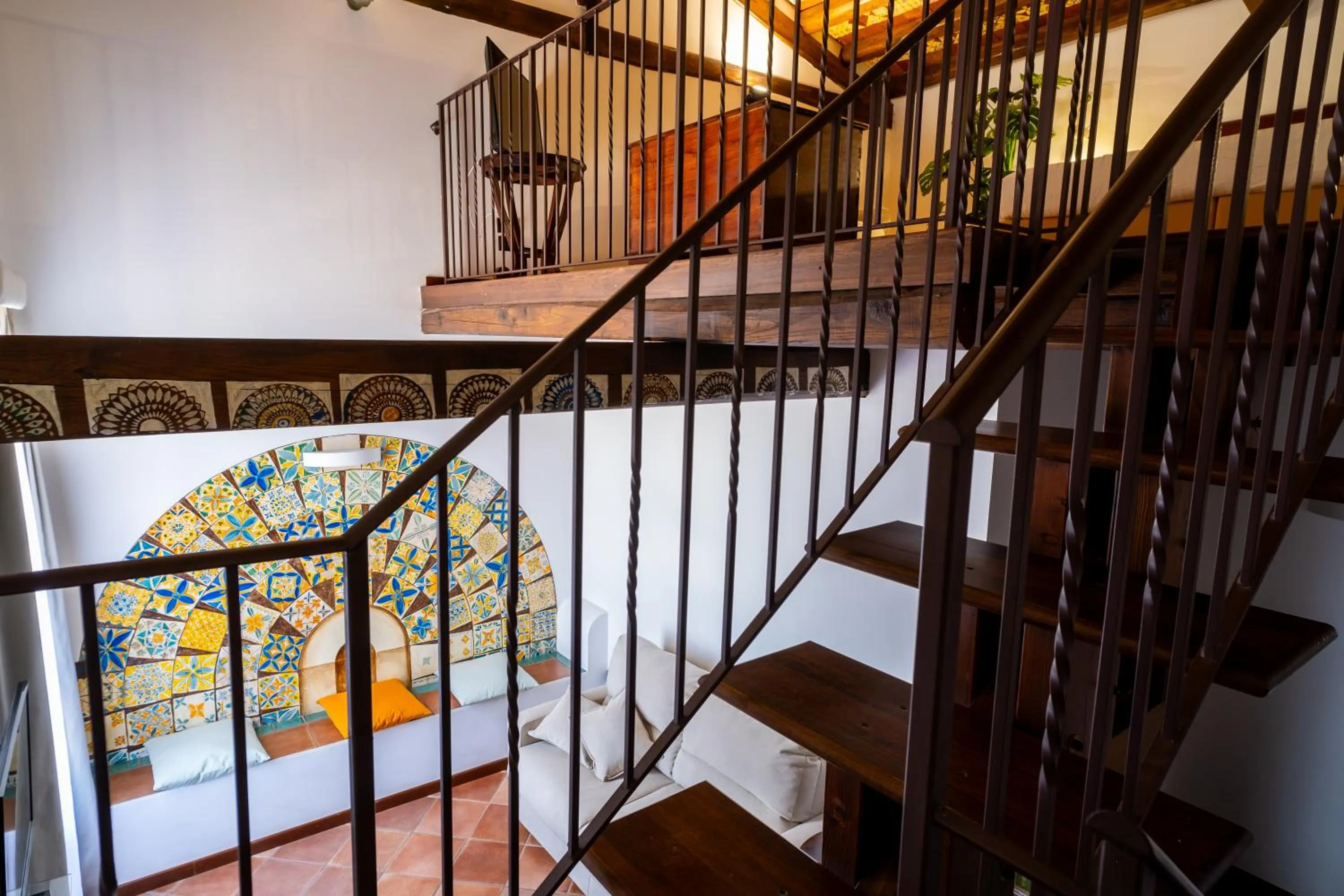 Bed in Grand Hotel La Batia