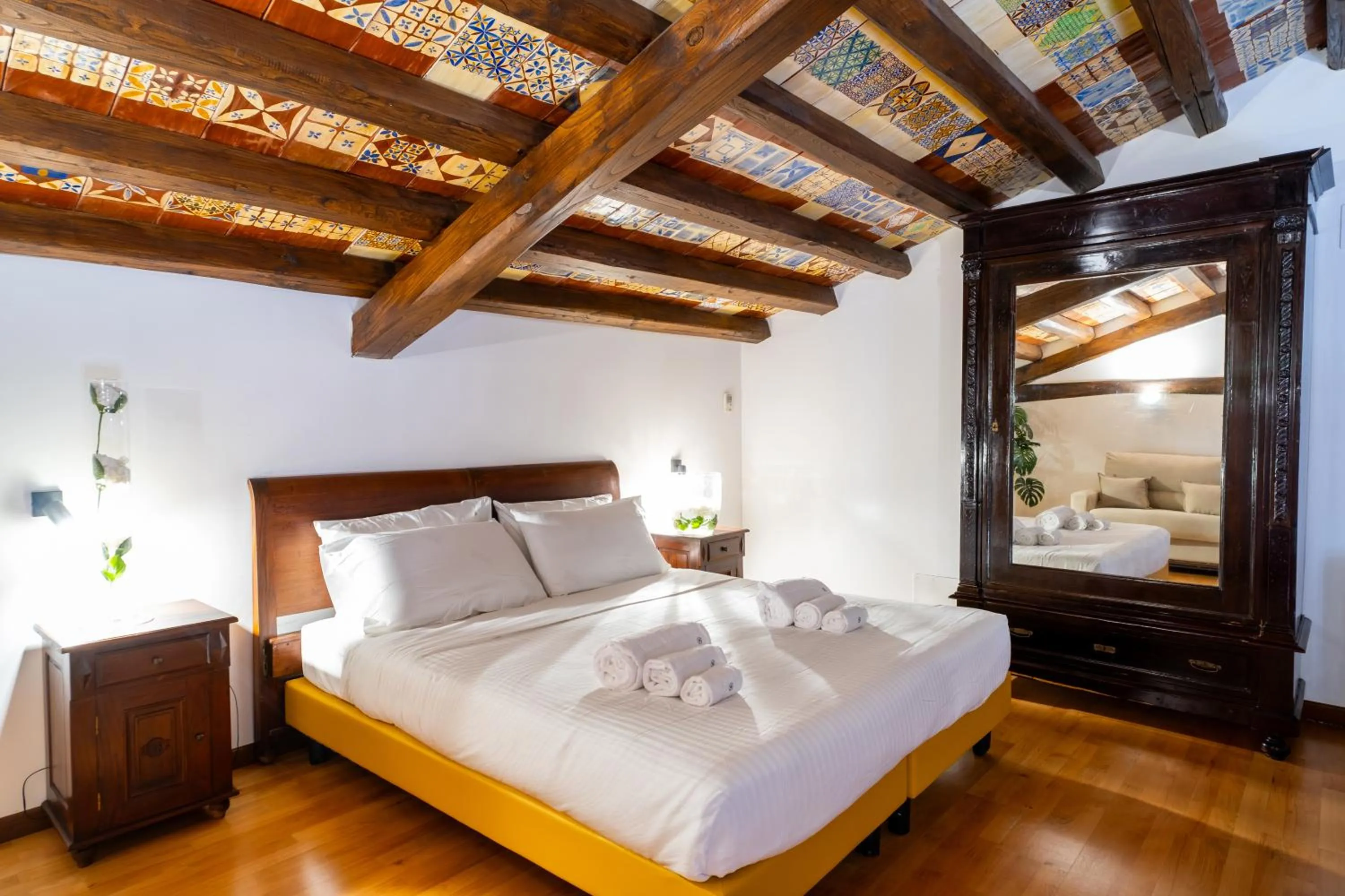 Bed in Grand Hotel La Batia