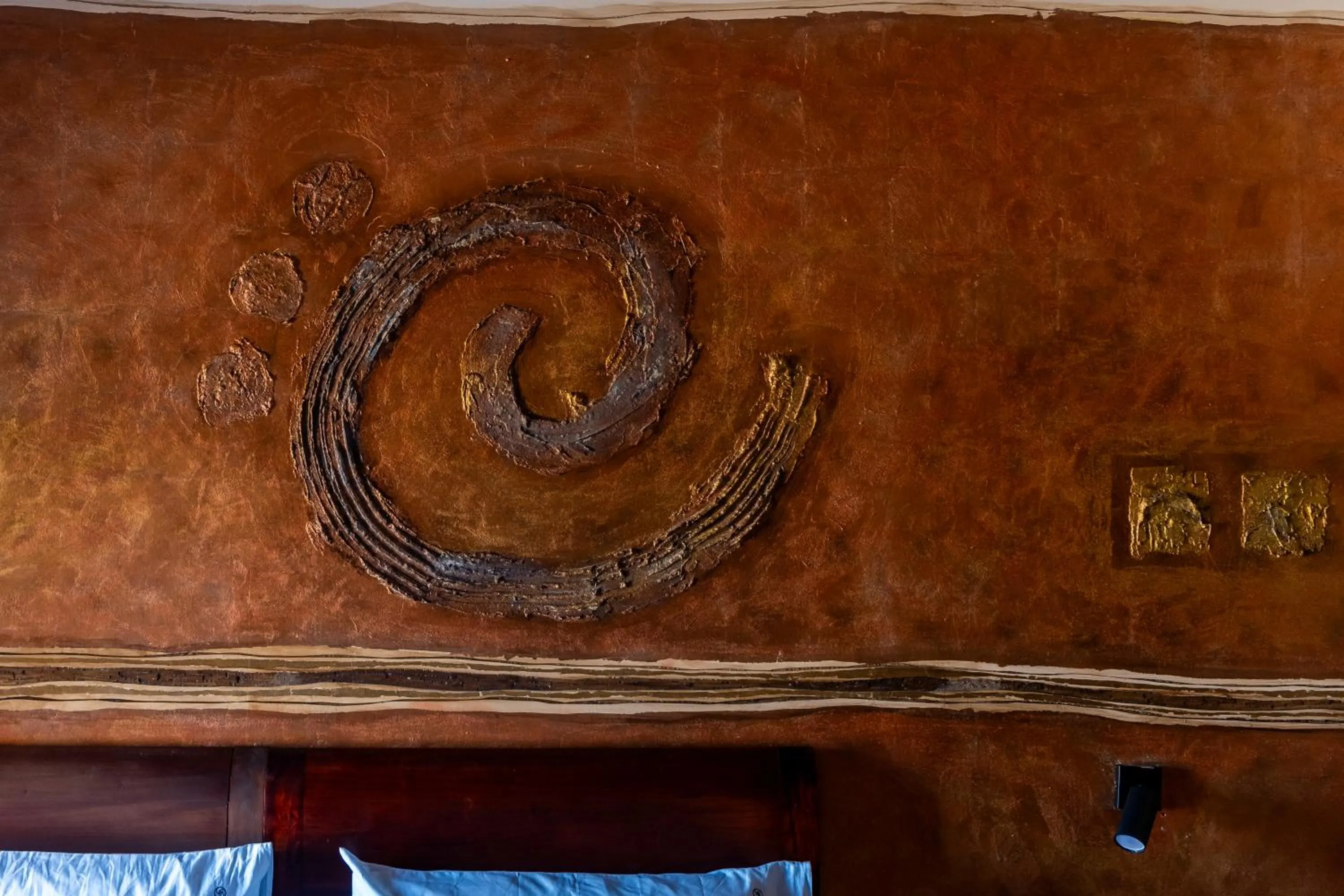 Decorative detail in Grand Hotel La Batia