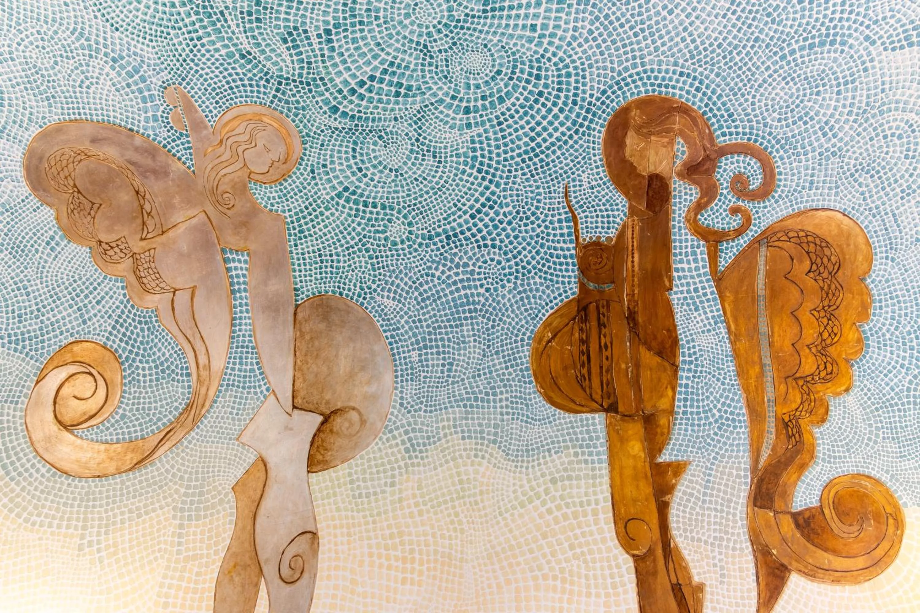 Decorative detail in Grand Hotel La Batia