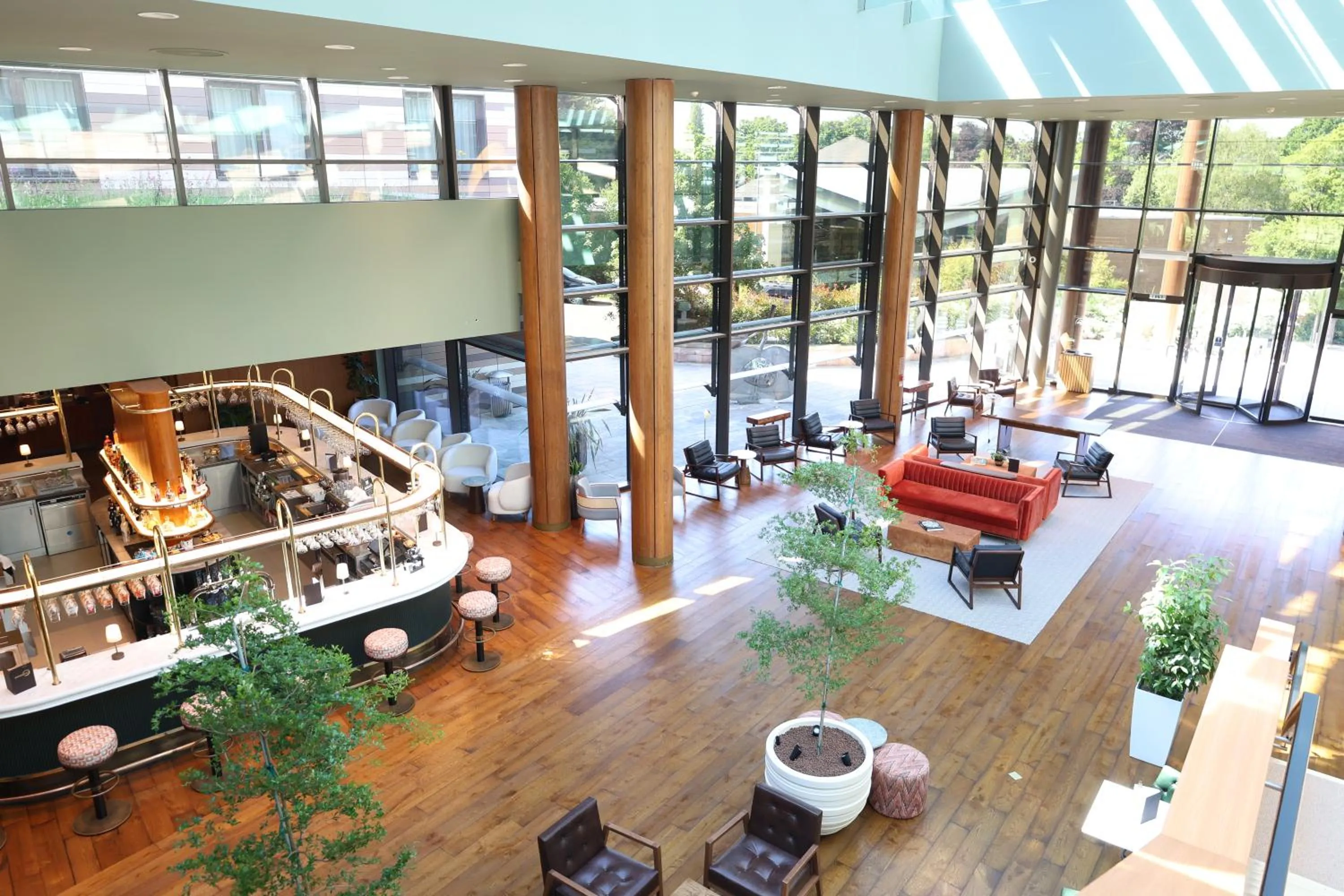 Balcony/Terrace in The Orchard Hotel & Restaurant