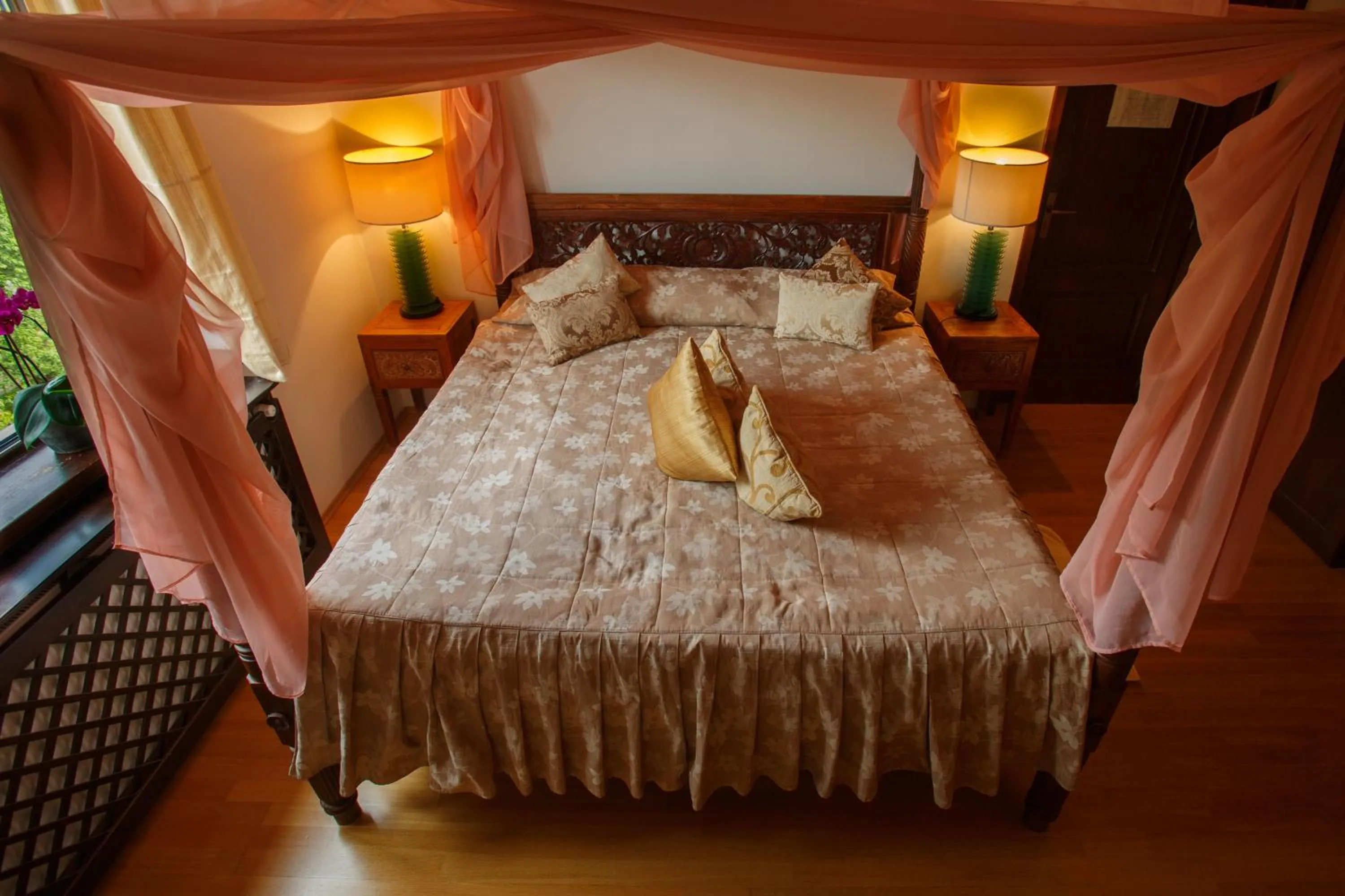 Bed in Resort Bali Spa