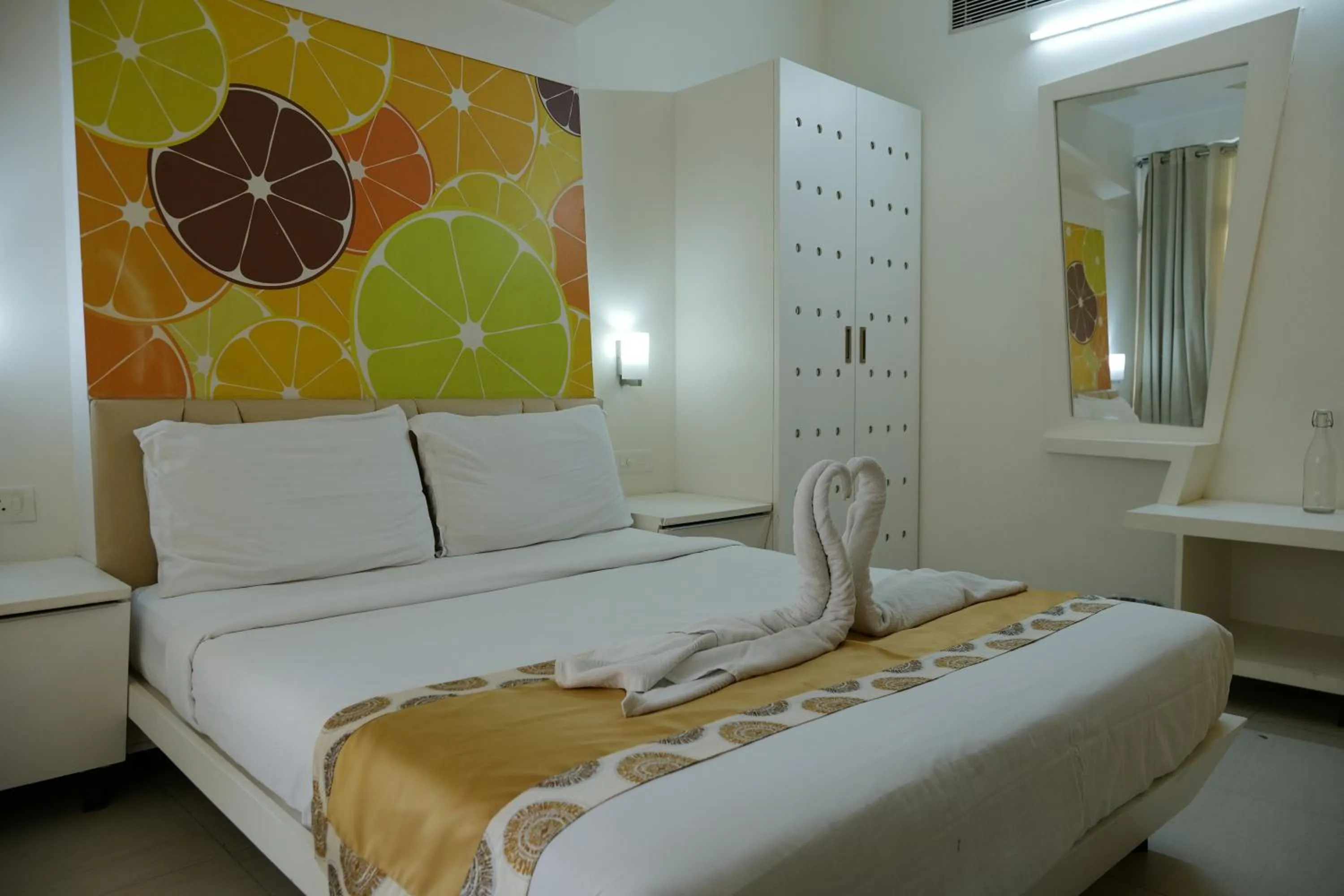 Bed in Millennium Continental