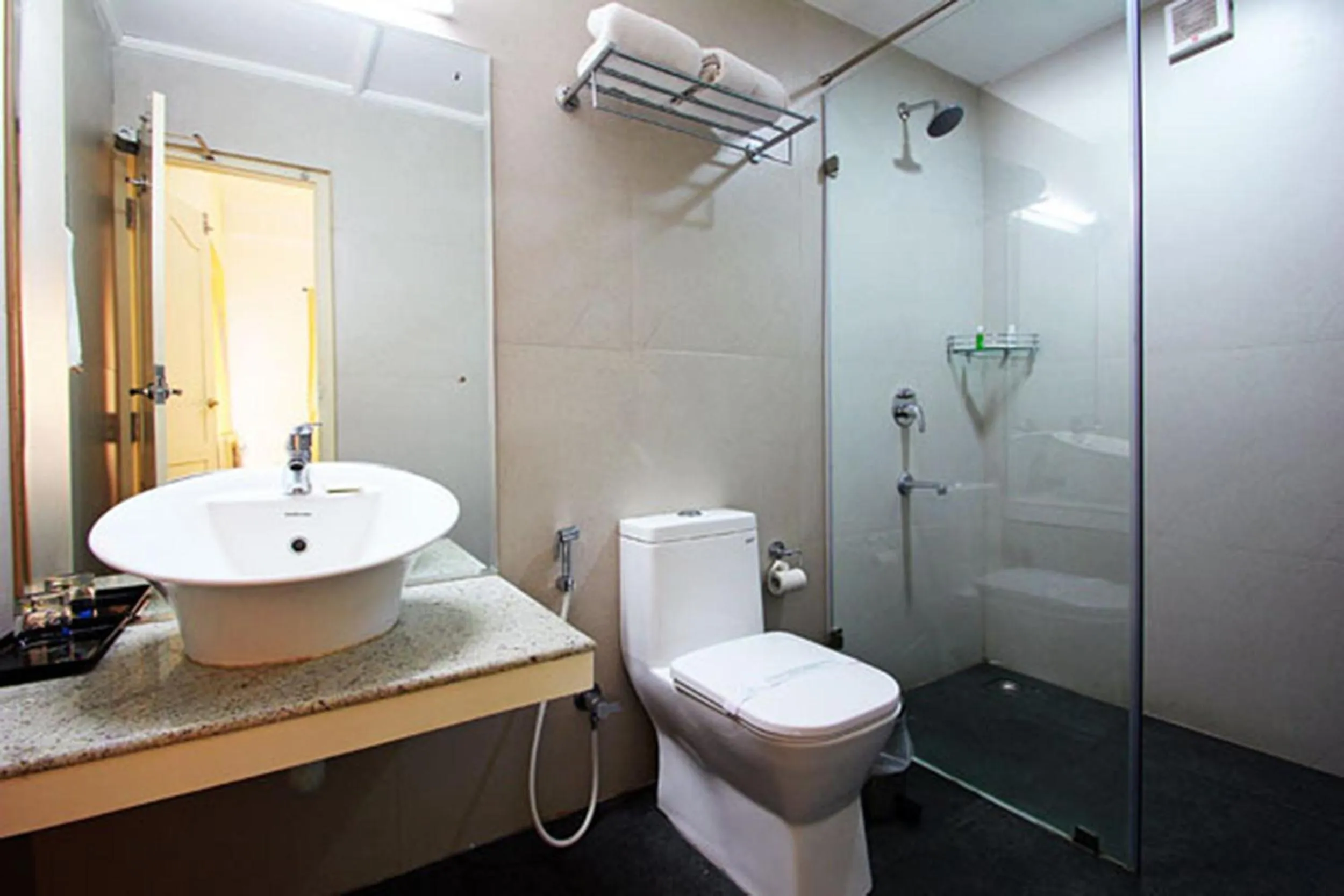 Toilet in Millennium Continental