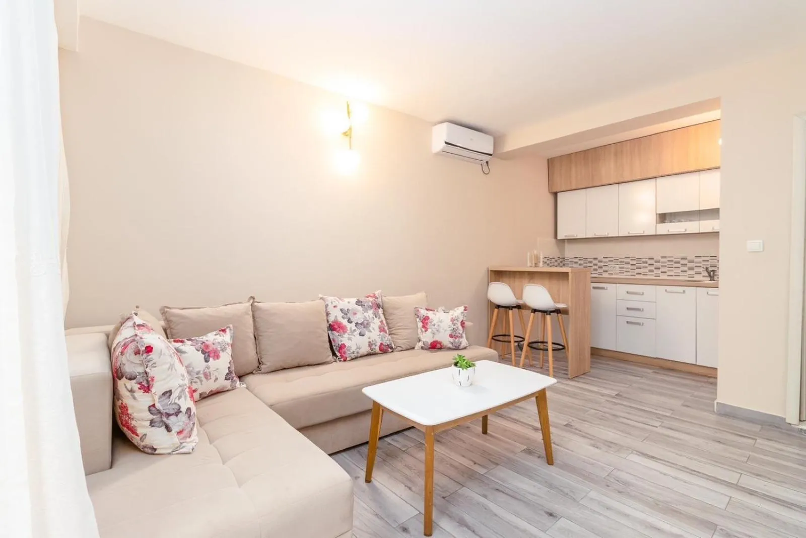 Kitchen or kitchenette in Apartments Ada Bojana