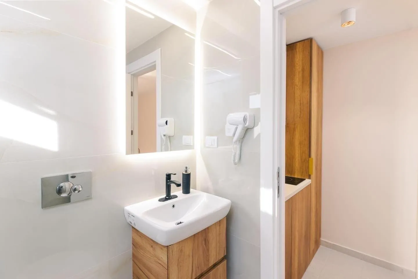 Bathroom in Apartments Ada Bojana