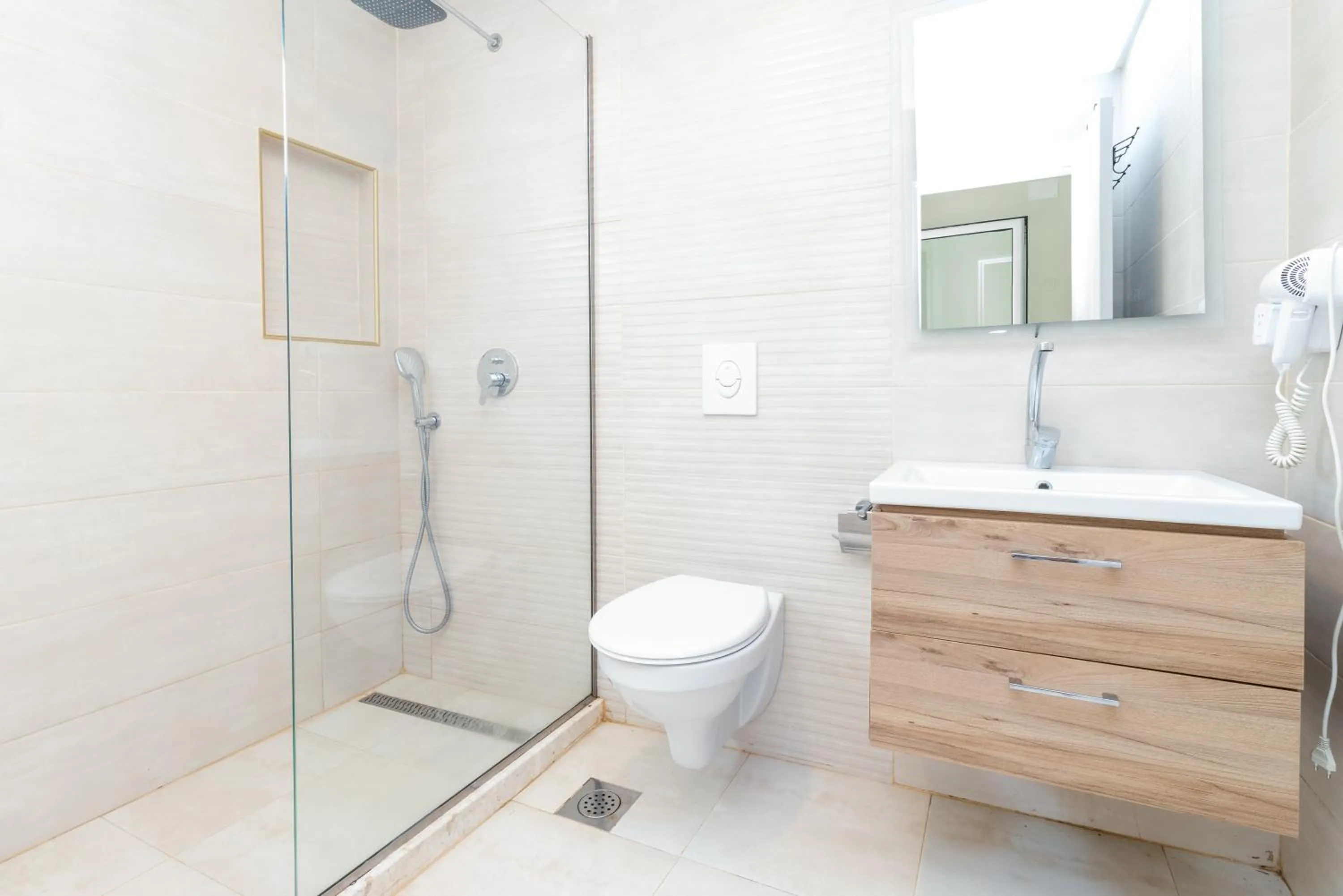 Shower in Apartments Ada Bojana