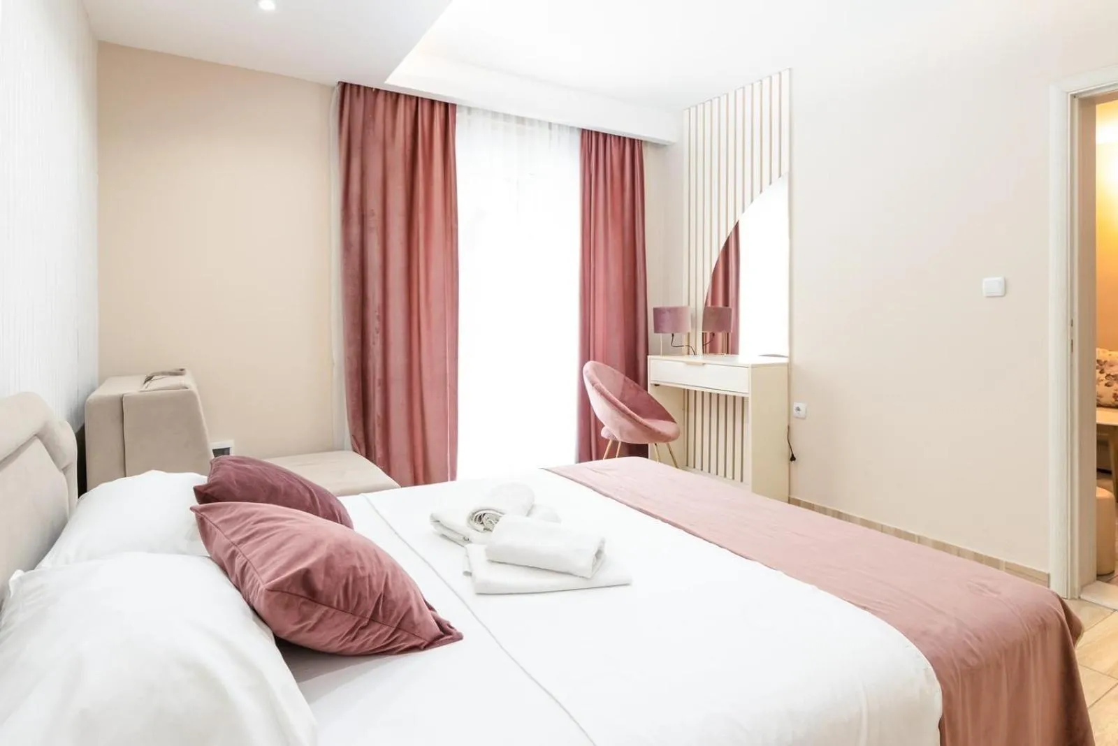Bed in Apartments Ada Bojana