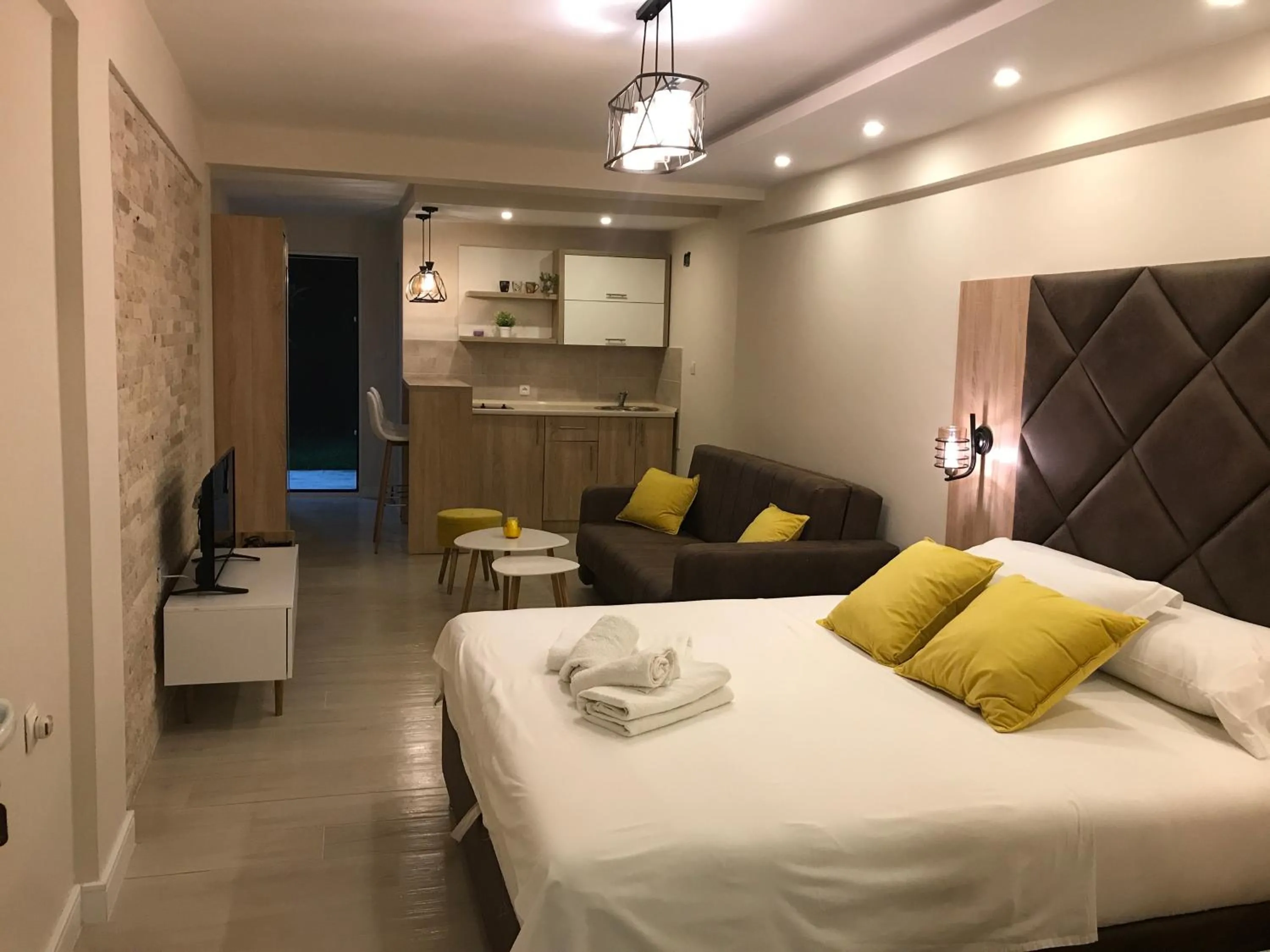Bed in Apartments Ada Bojana