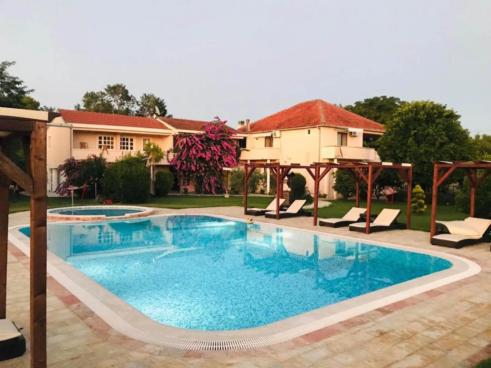 Property building in Apartments Ada Bojana