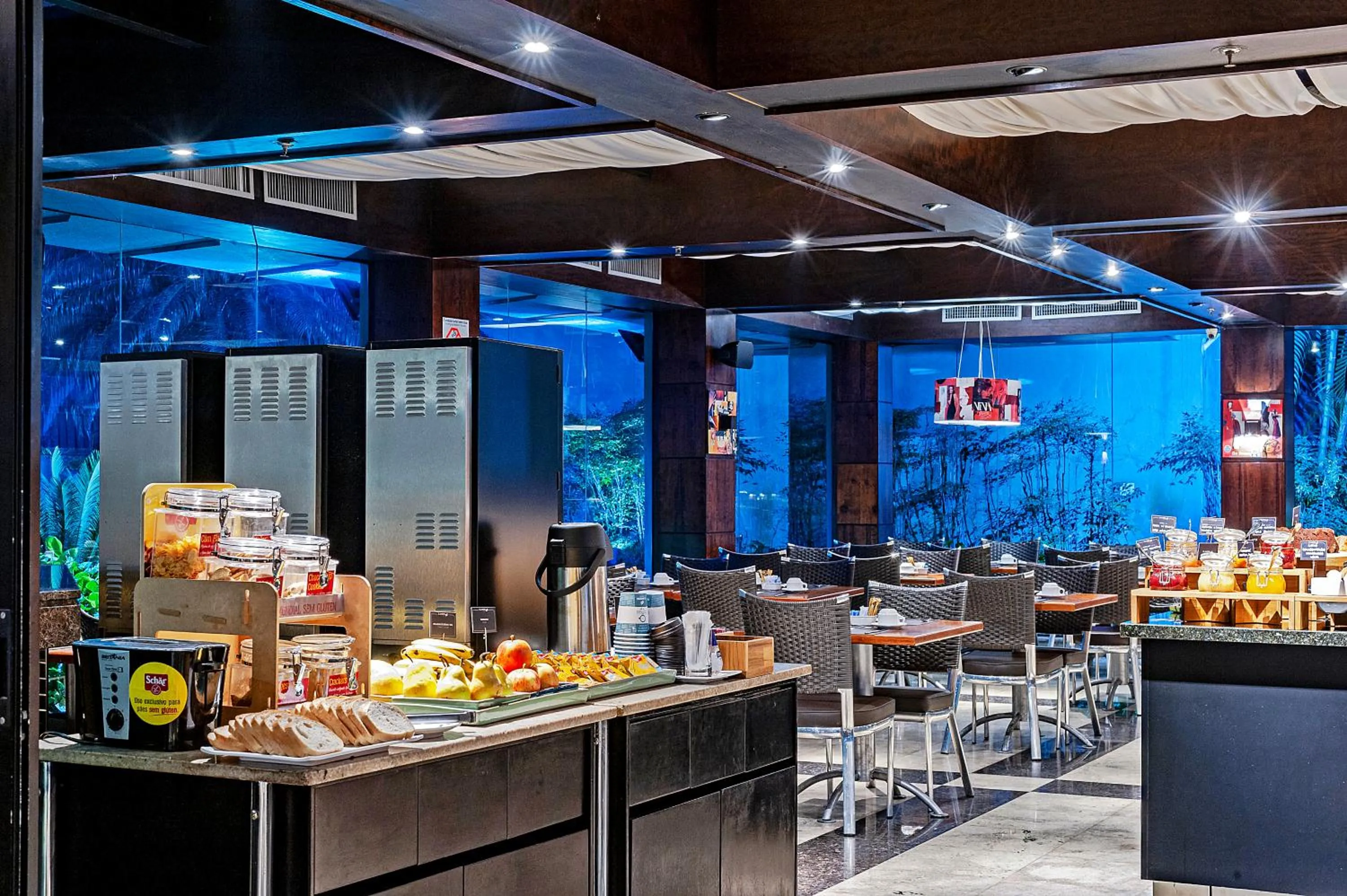 Buffet breakfast in Novotel SP Jardins