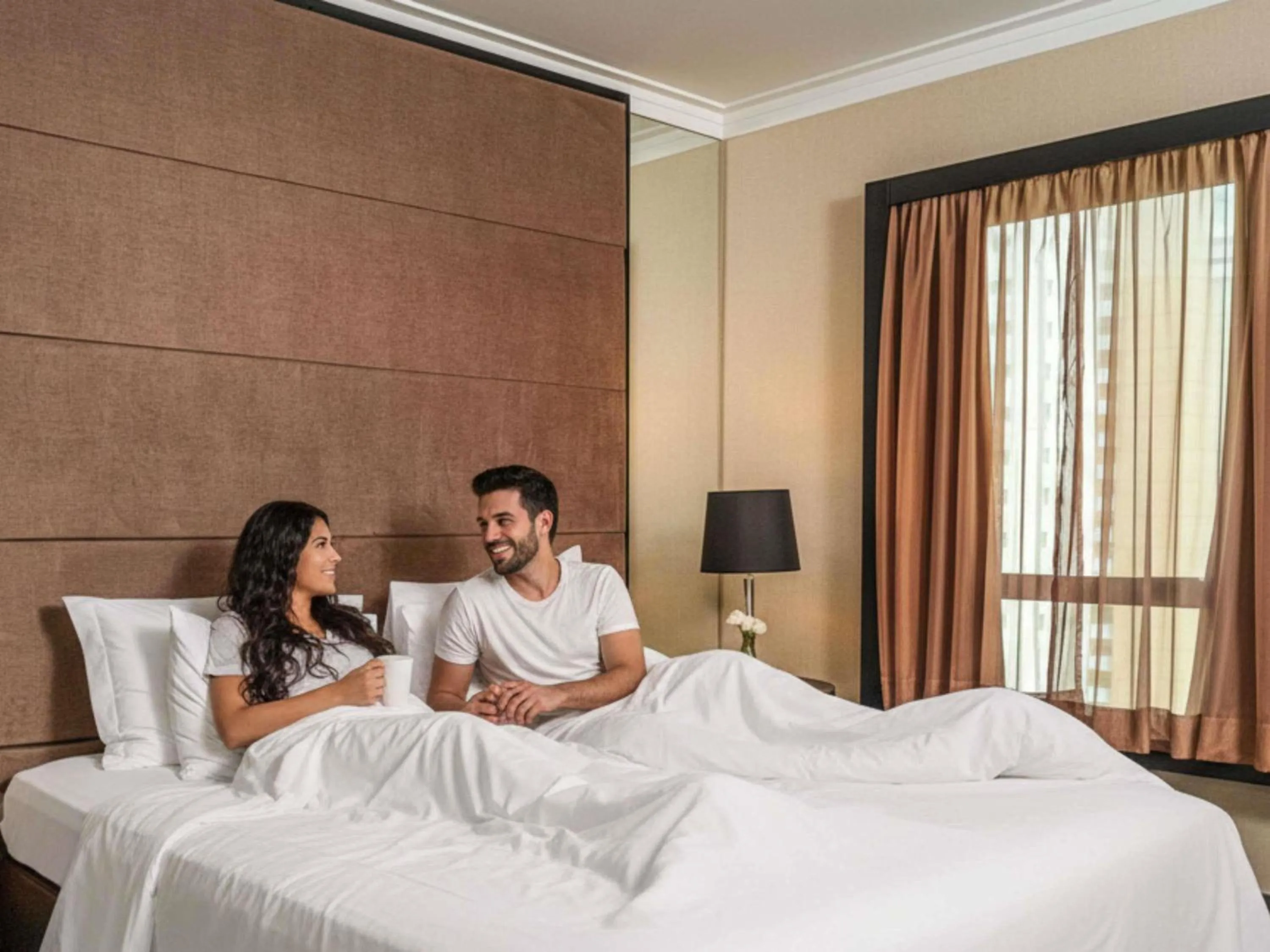 Bedroom, Bed in Novotel SP Jardins