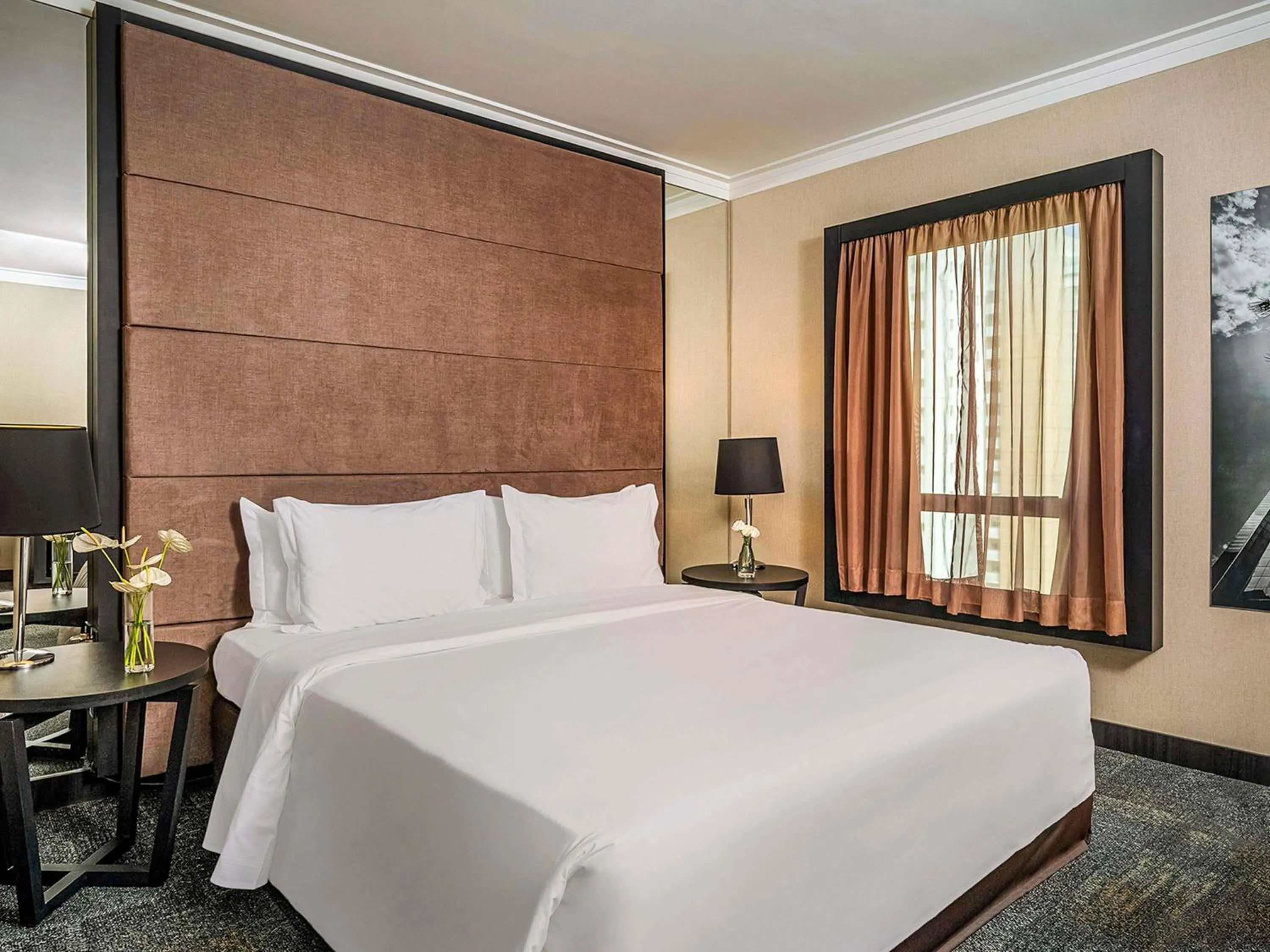 Bedroom, Bed in Novotel SP Jardins