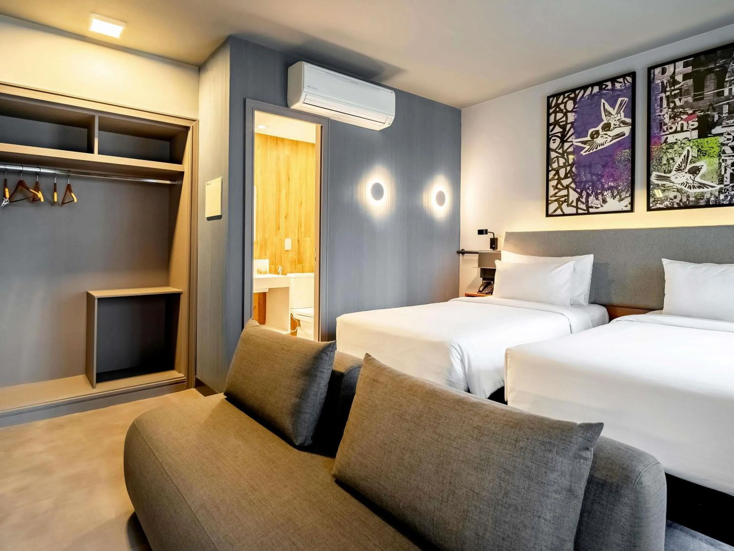 Bedroom, Bed in Novotel SP Jardins