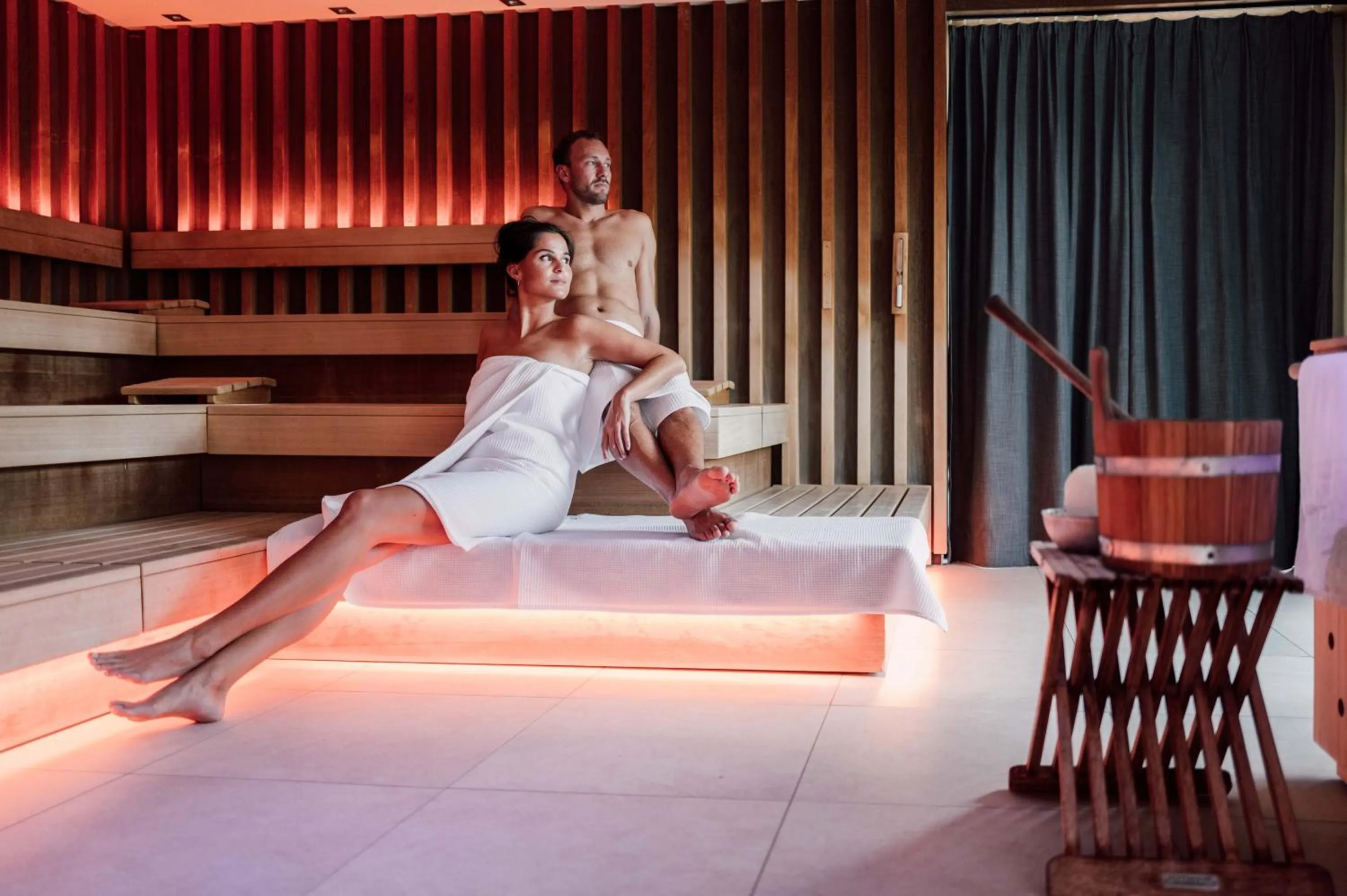 People in Spa Resort Geinberg