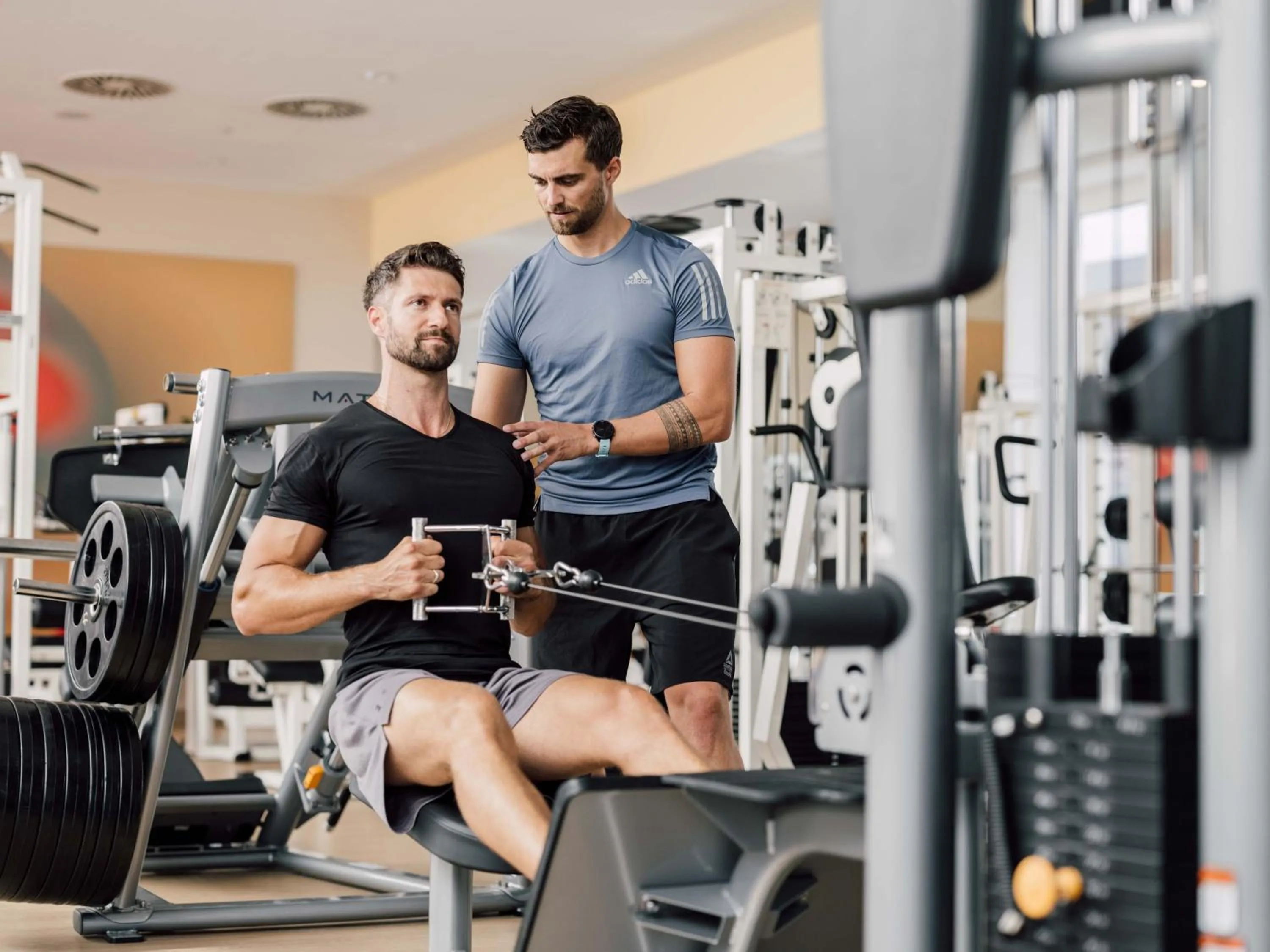 People in Spa Resort Geinberg