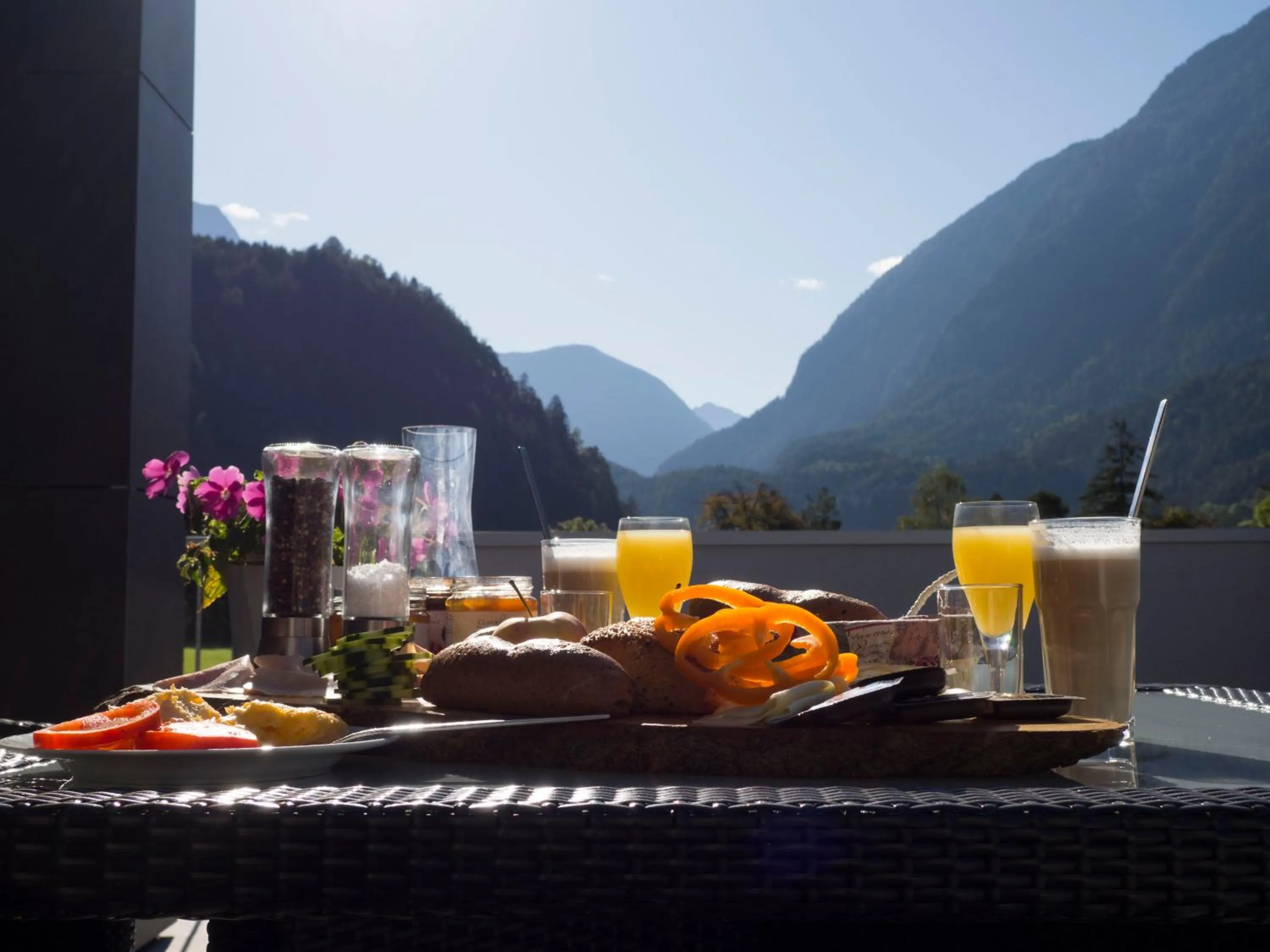 Food and drinks in Ötztal Residenz