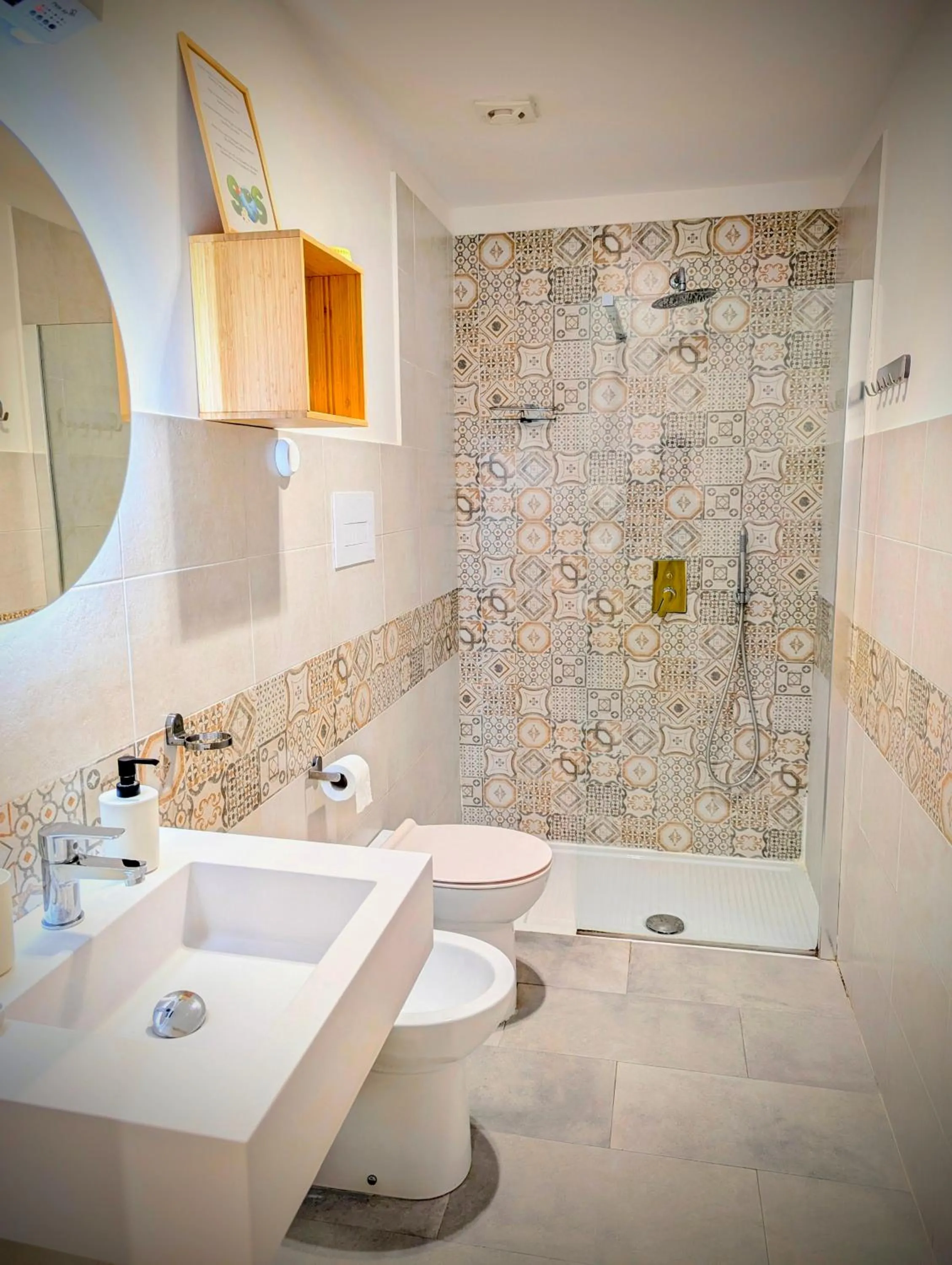 Shower in La Locanda Dell'Arte-Museo