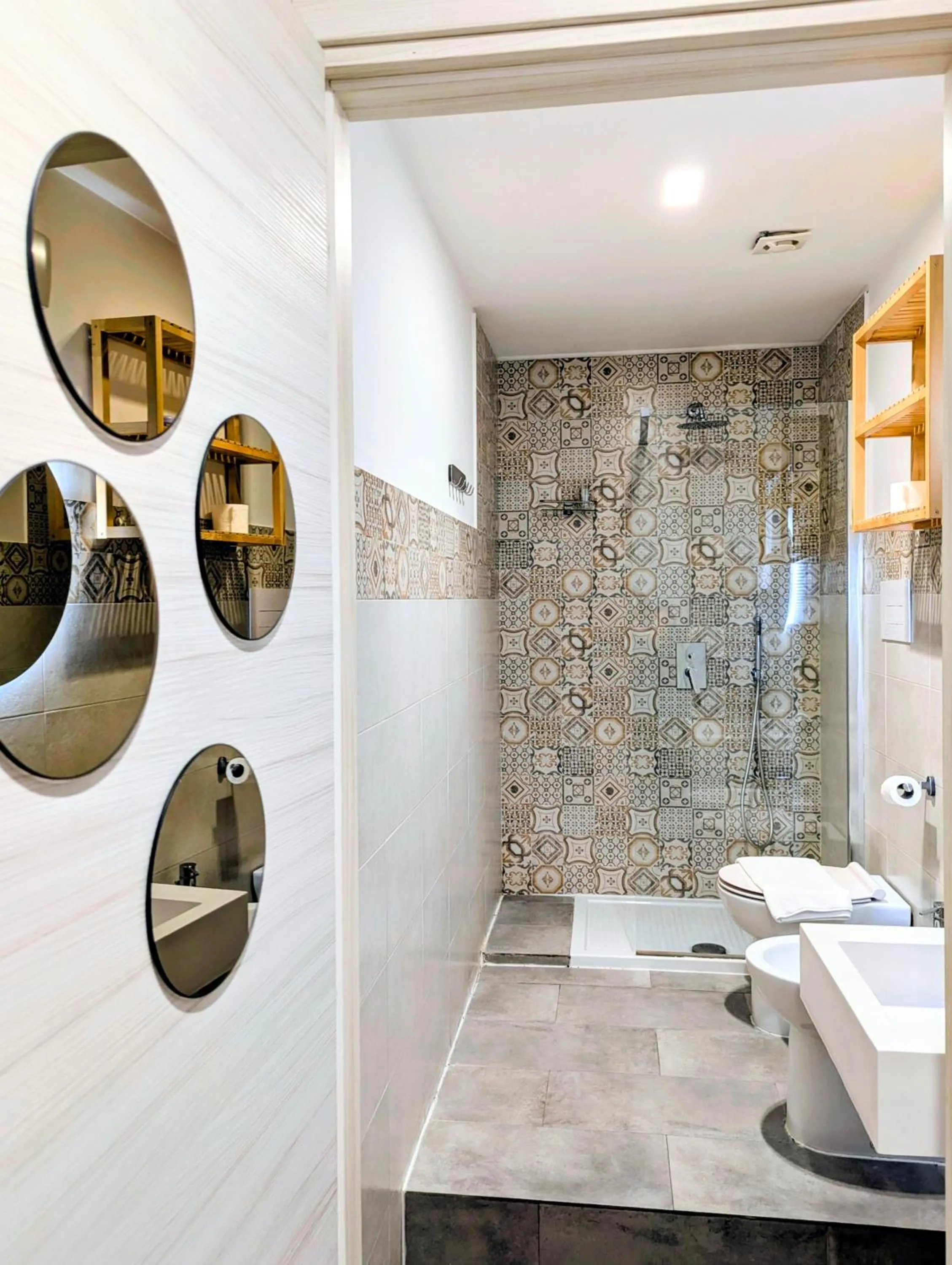 Shower in La Locanda Dell'Arte-Museo