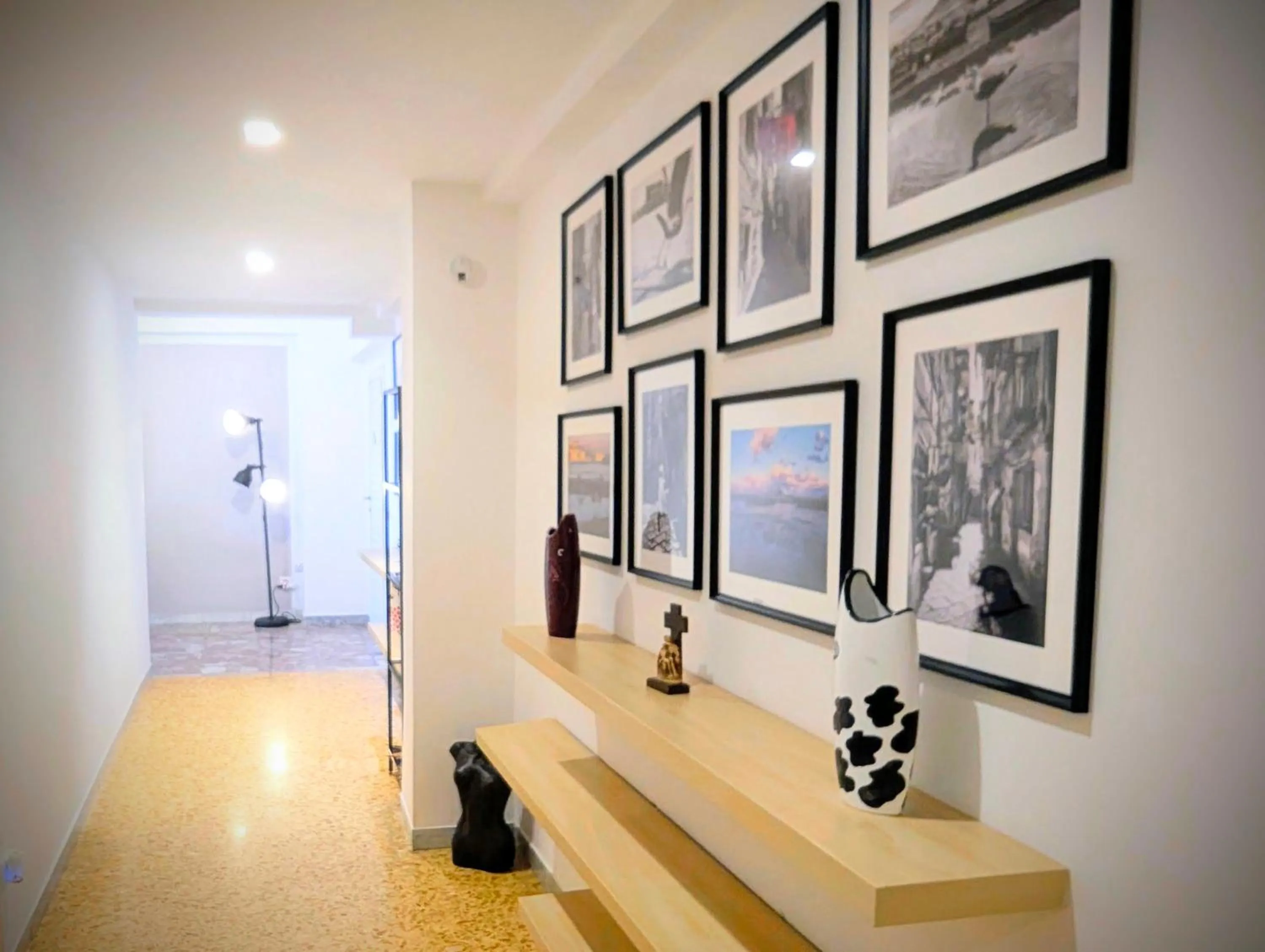 Lobby or reception in La Locanda Dell'Arte-Museo