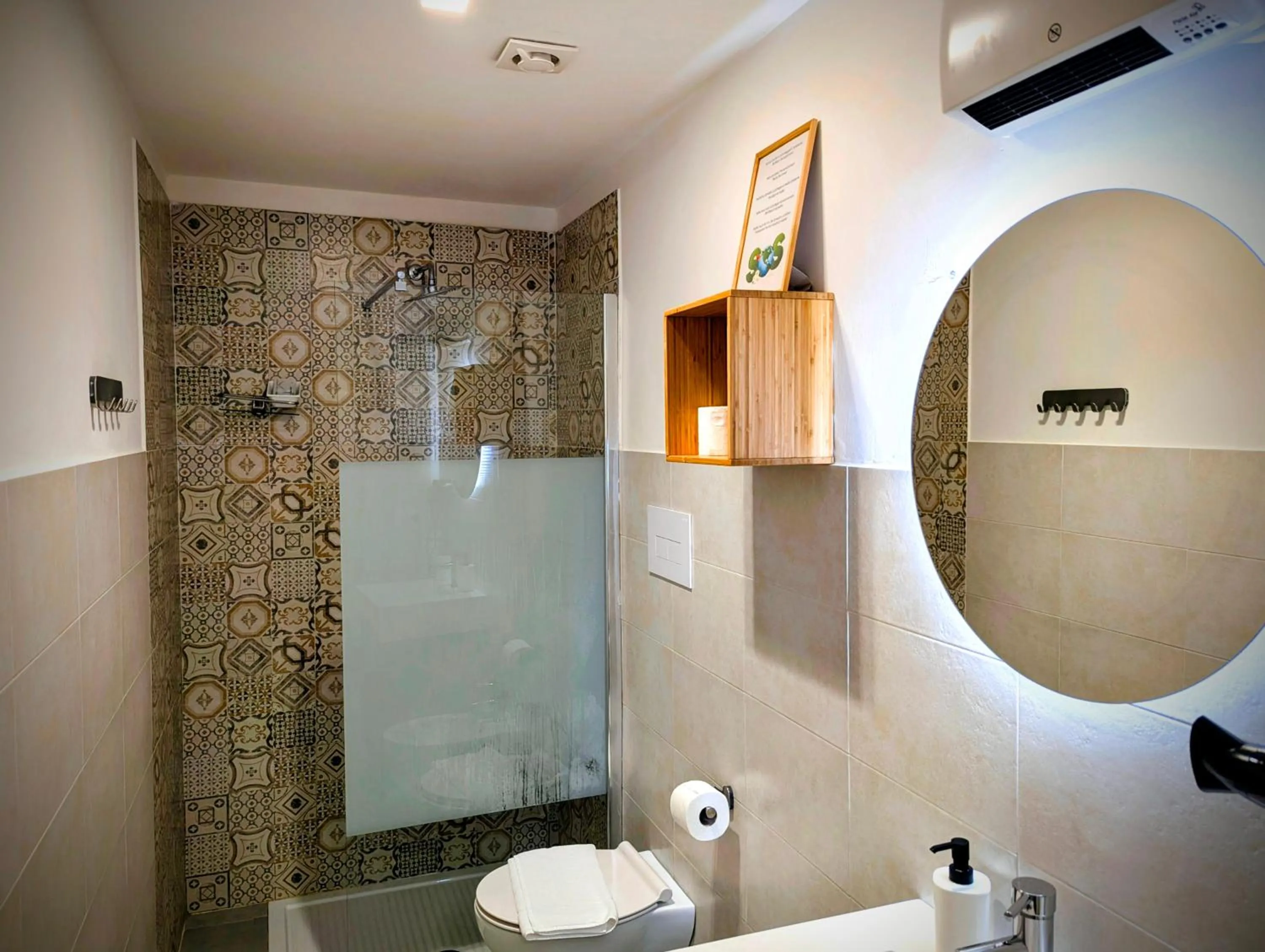 Shower in La Locanda Dell'Arte-Museo