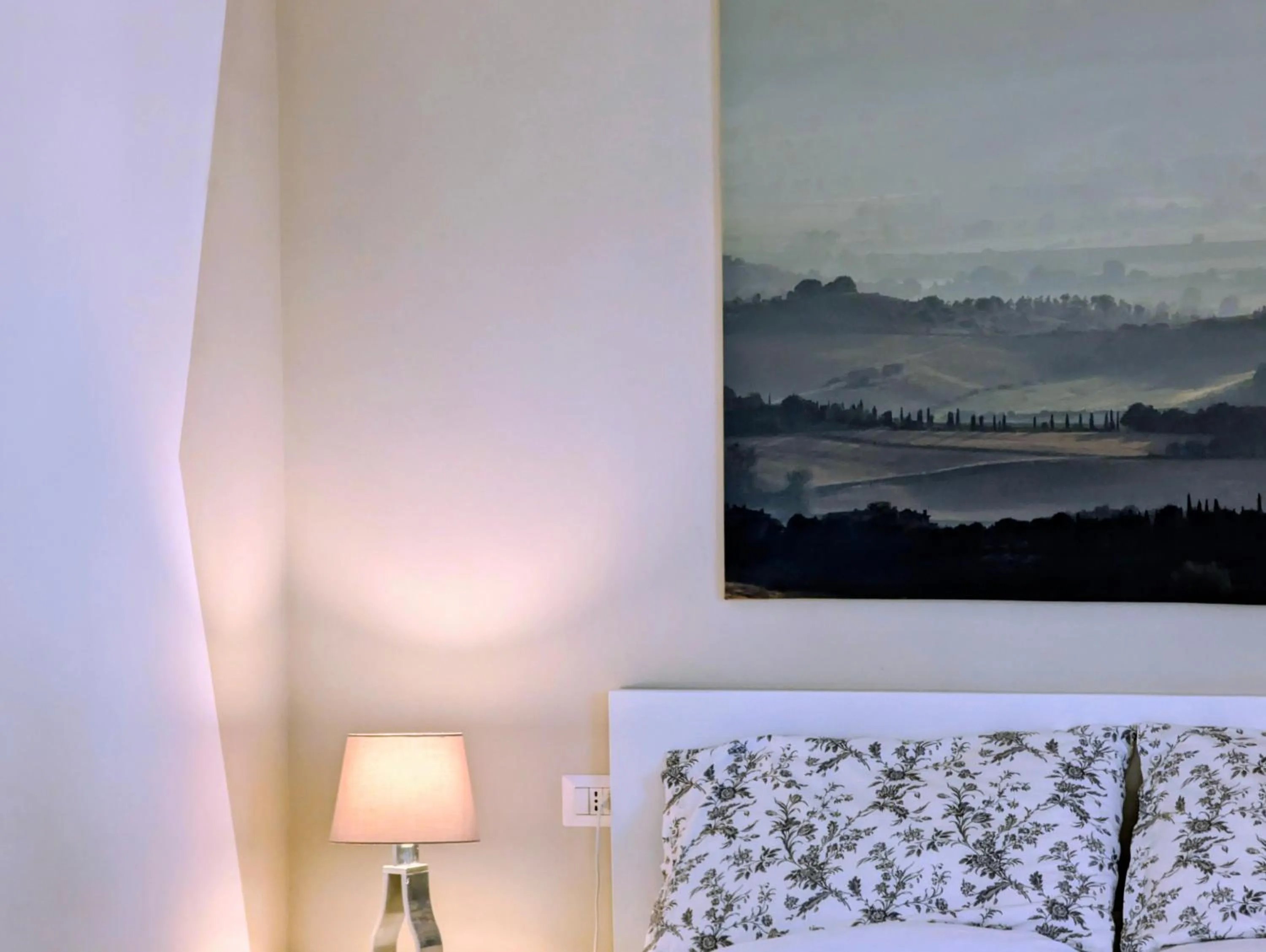 Bed in La Locanda Dell'Arte-Museo