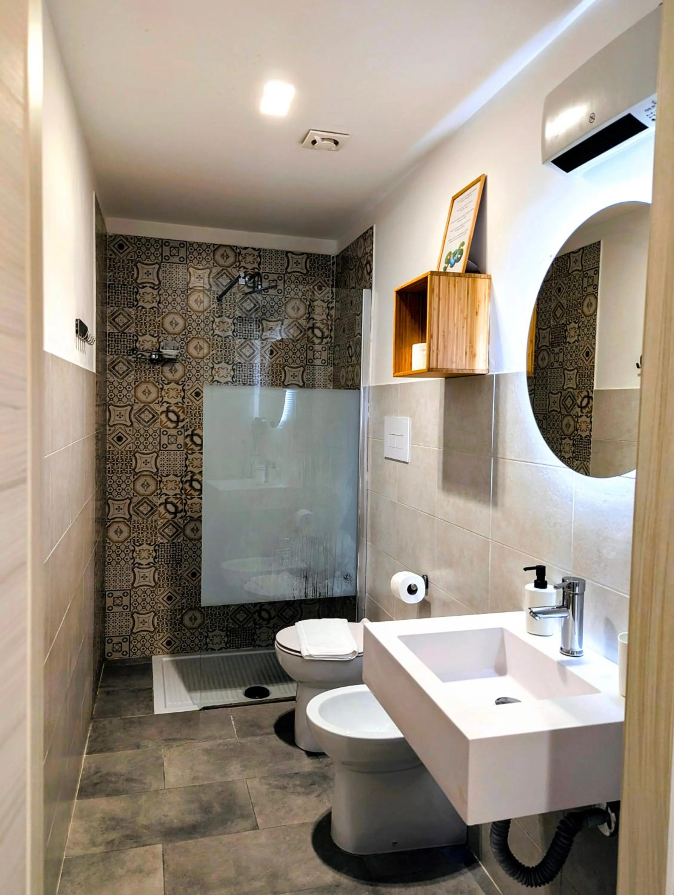 Shower in La Locanda Dell'Arte-Museo