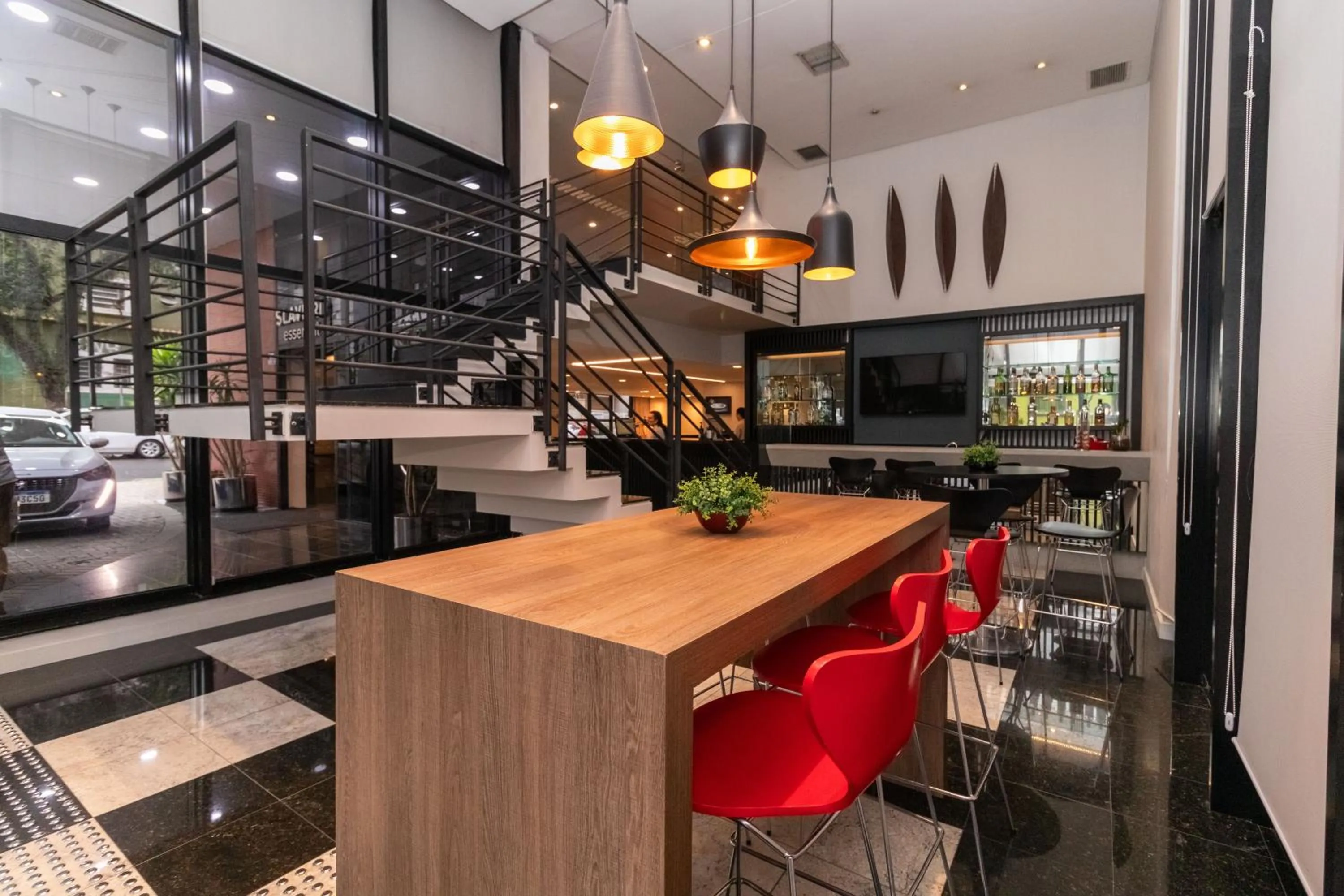 Lounge or bar in Slaviero Curitiba Shopping