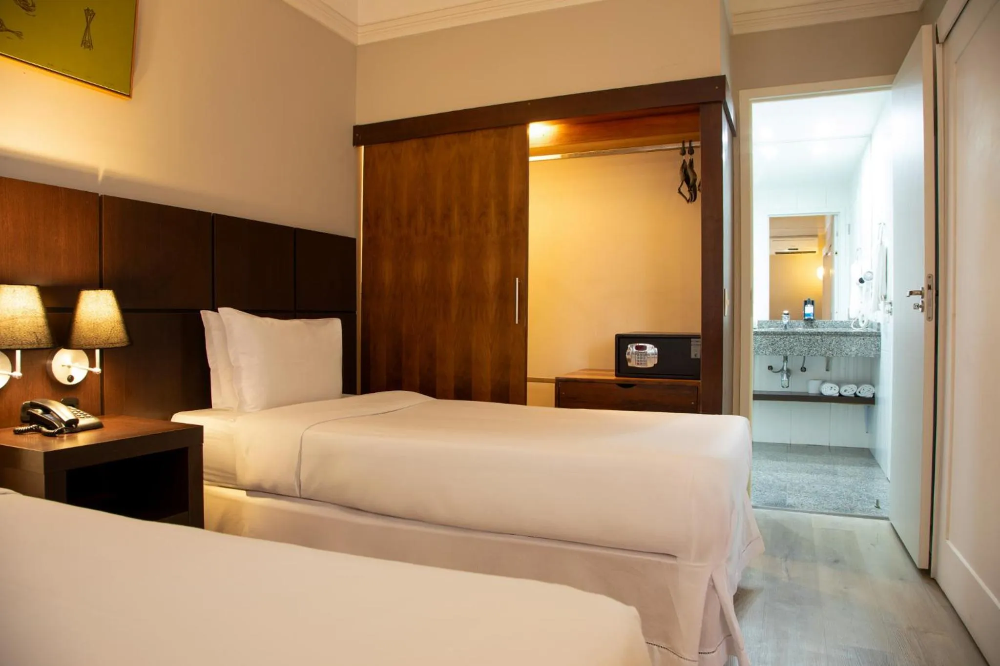 Bed in Slaviero Curitiba Shopping