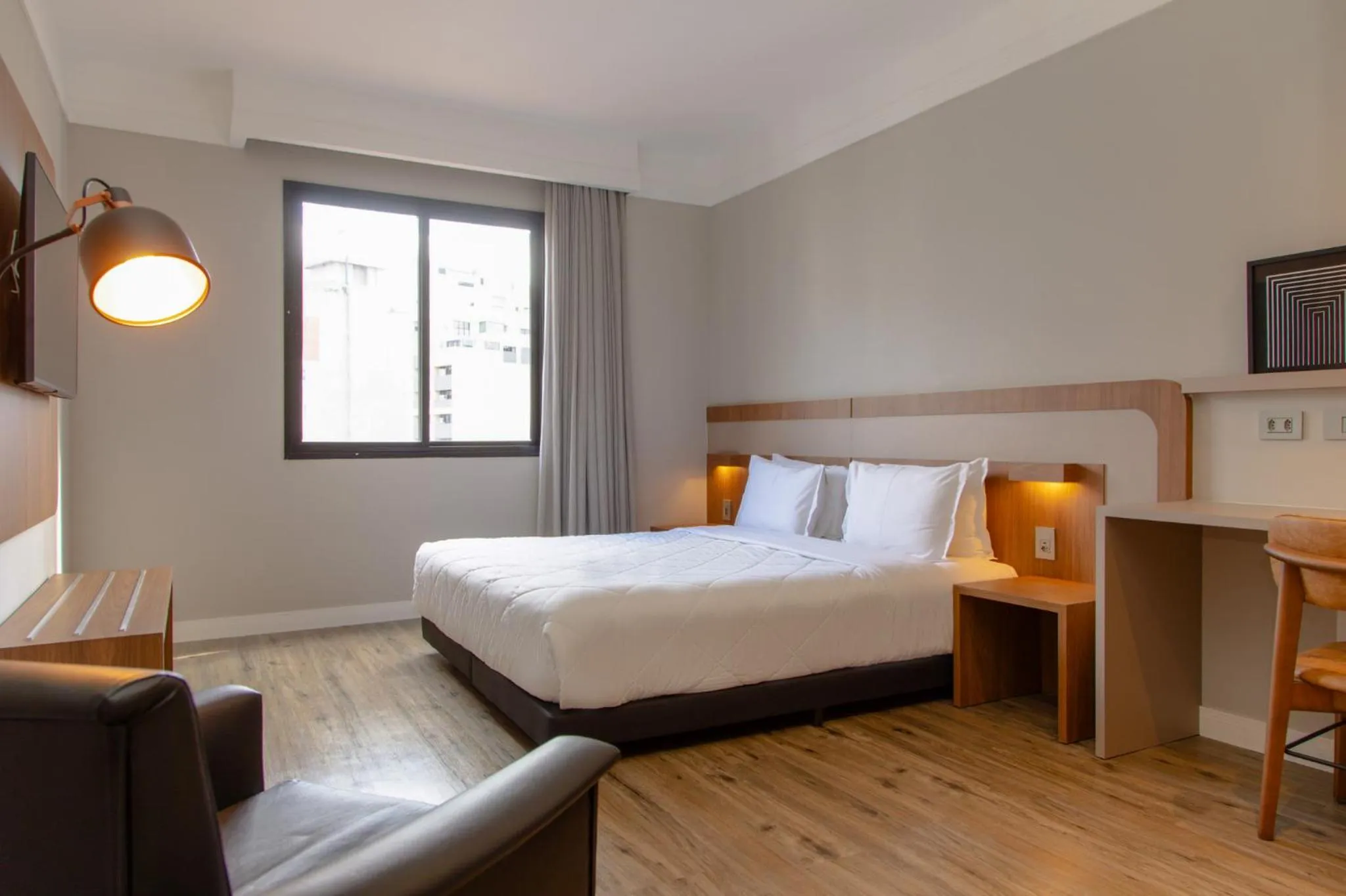 Bed in Slaviero Curitiba Shopping