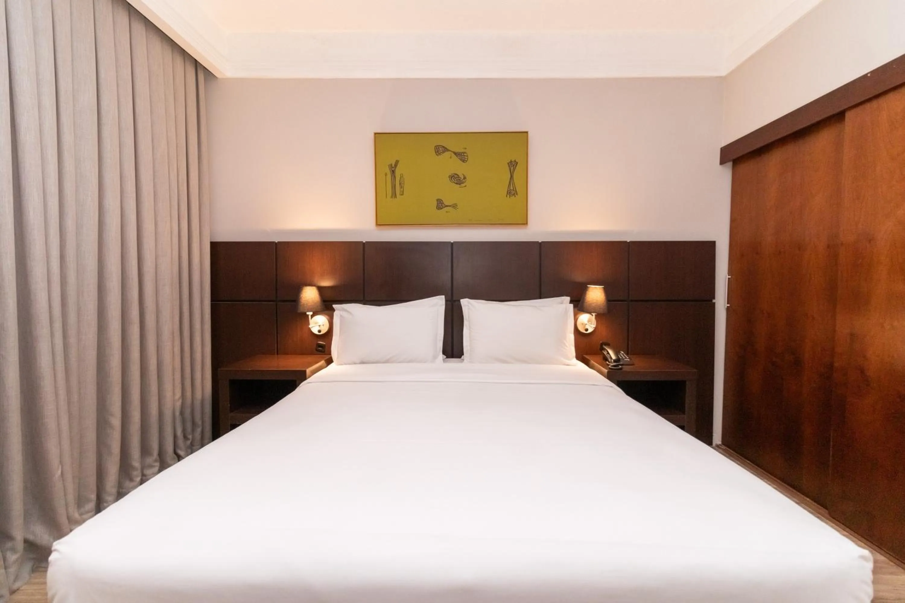 Bed in Slaviero Curitiba Shopping