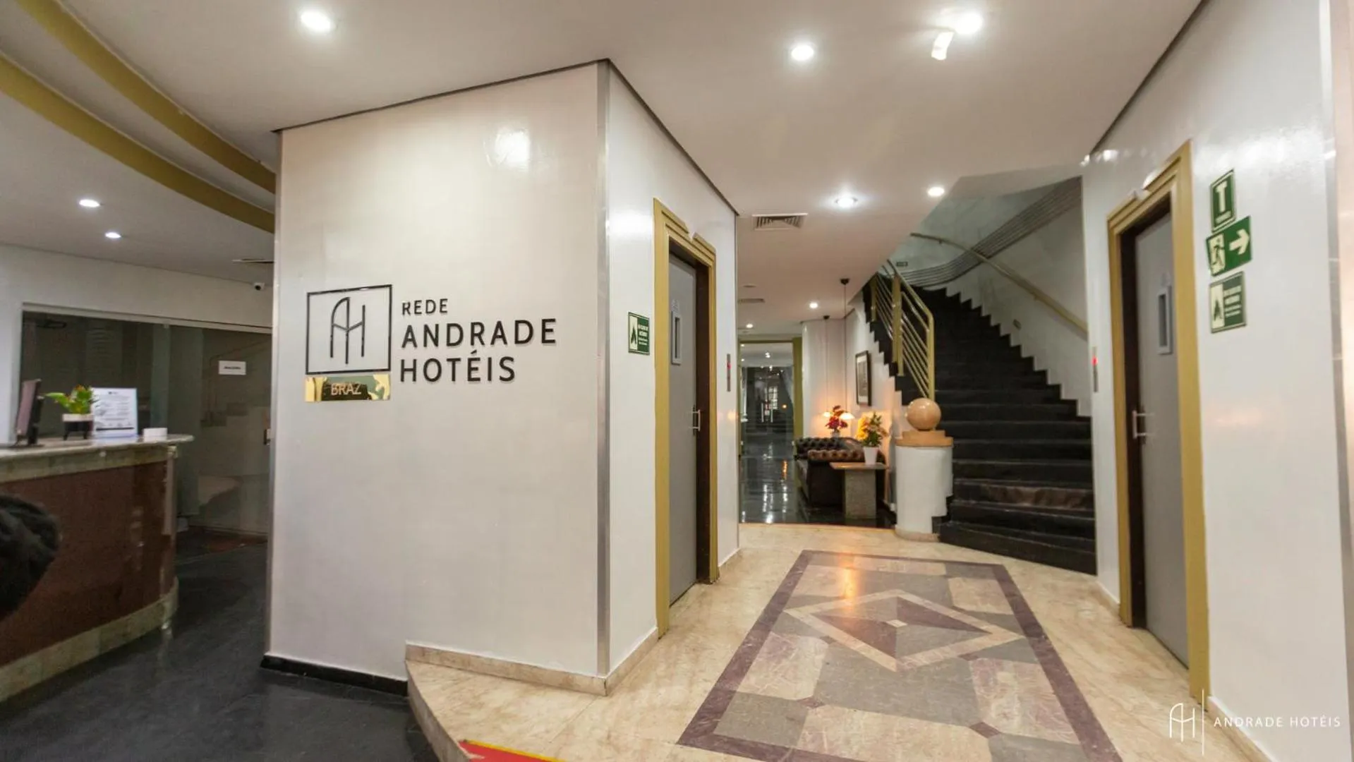 Lobby or reception in Rede Andrade Braz