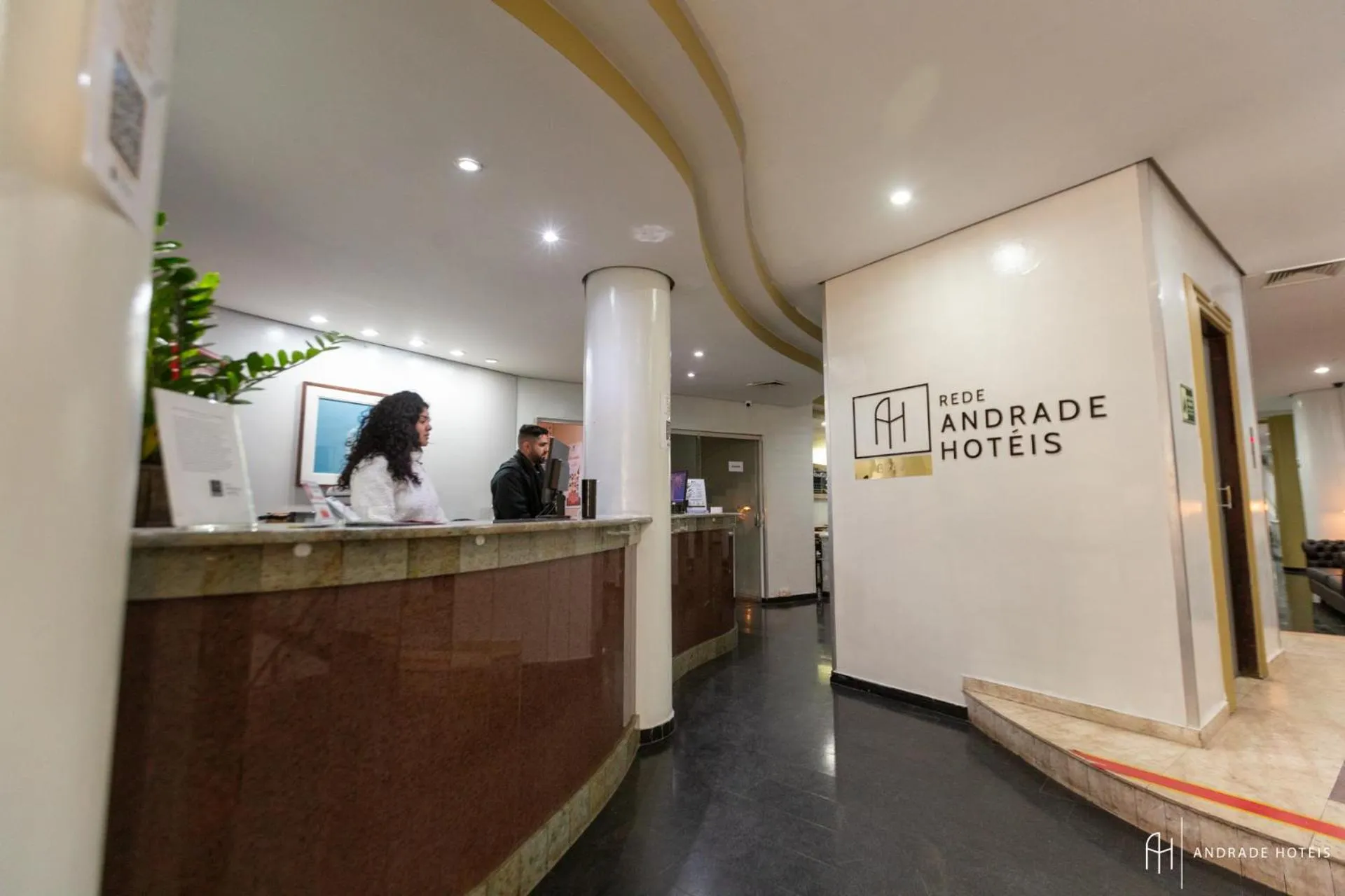 Lobby or reception in Rede Andrade Braz