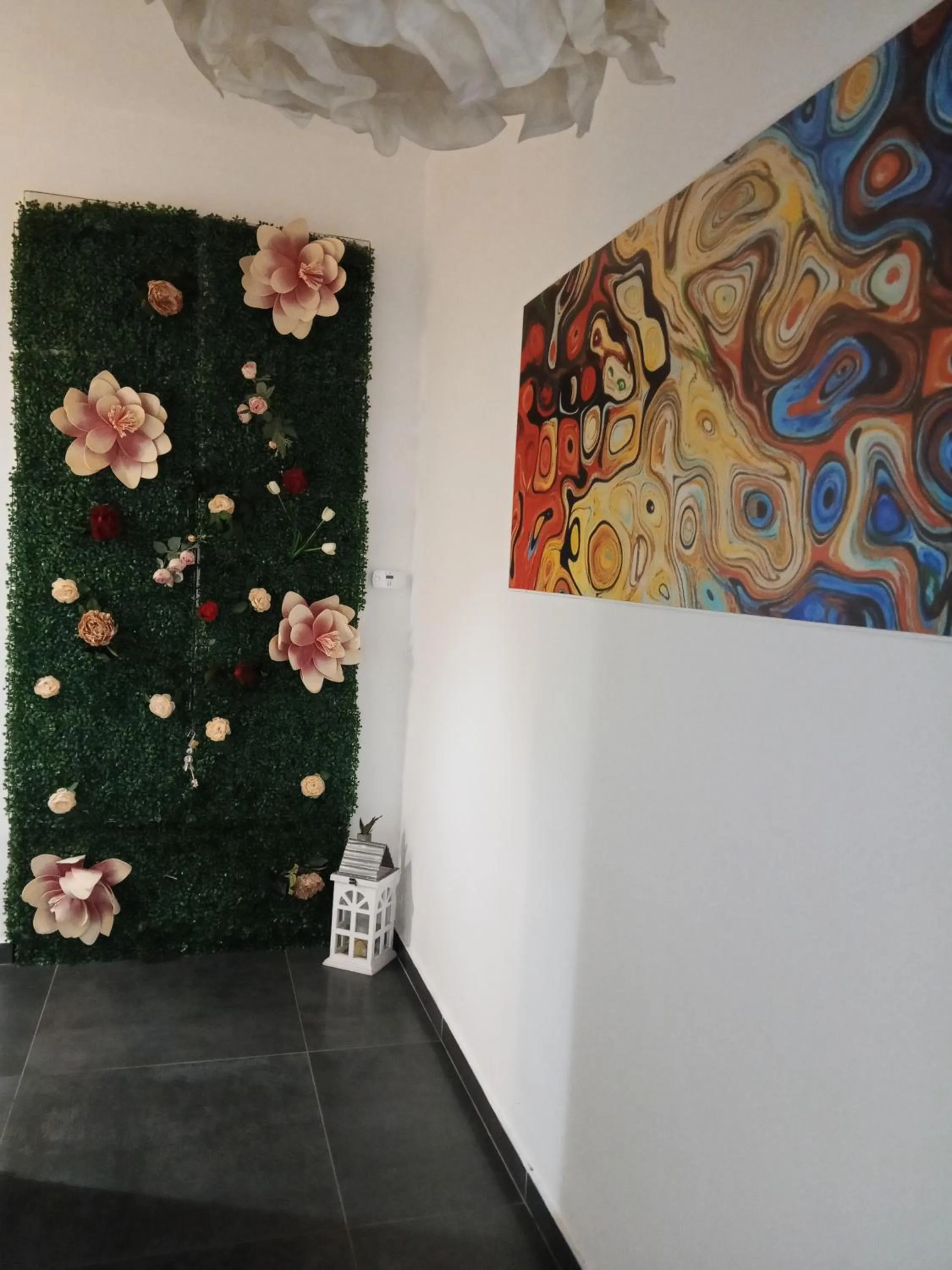 Decorative detail in B&B La Fenice