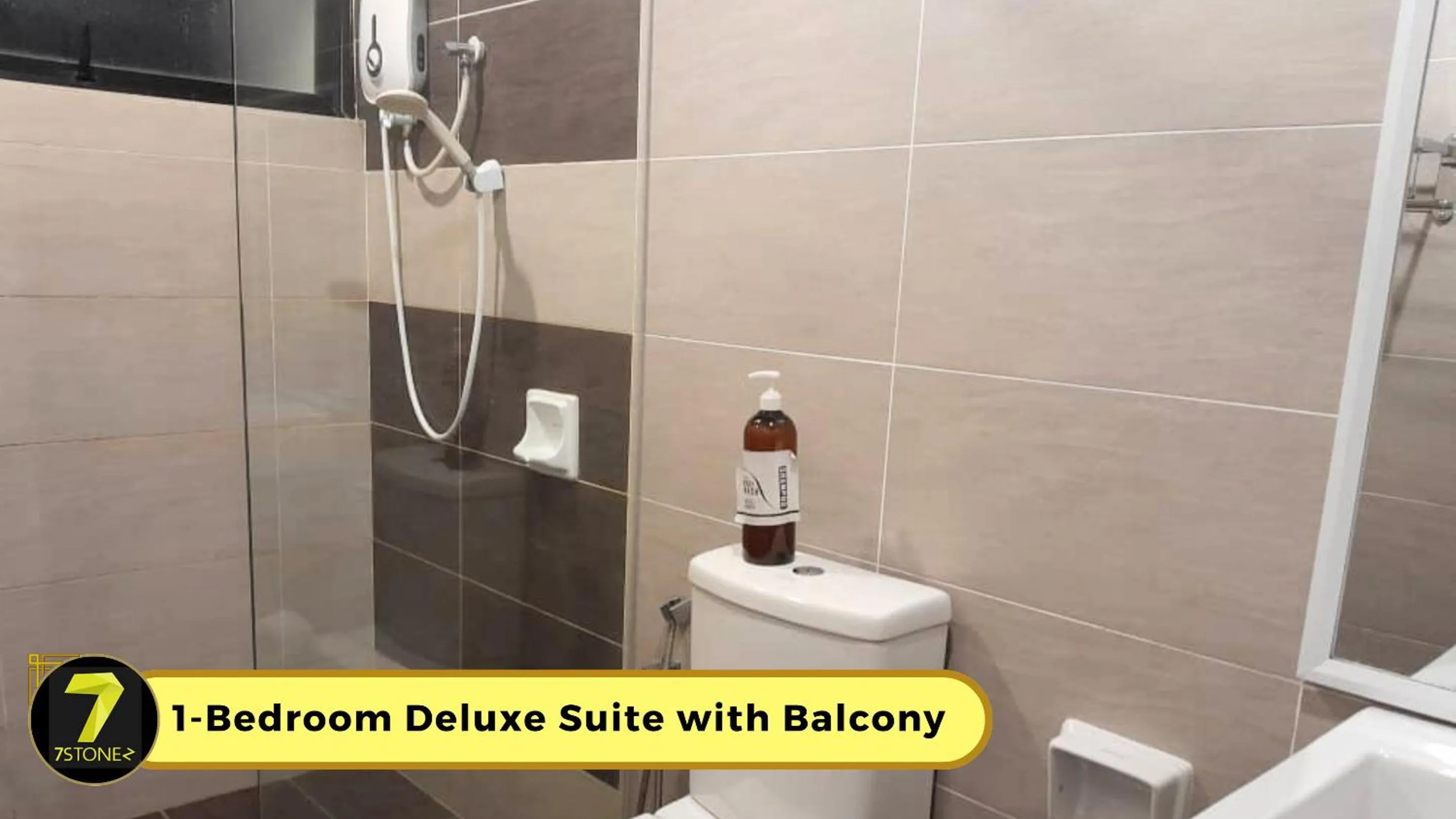 Shower in 7Stonez Residences Midhills Genting Highlands