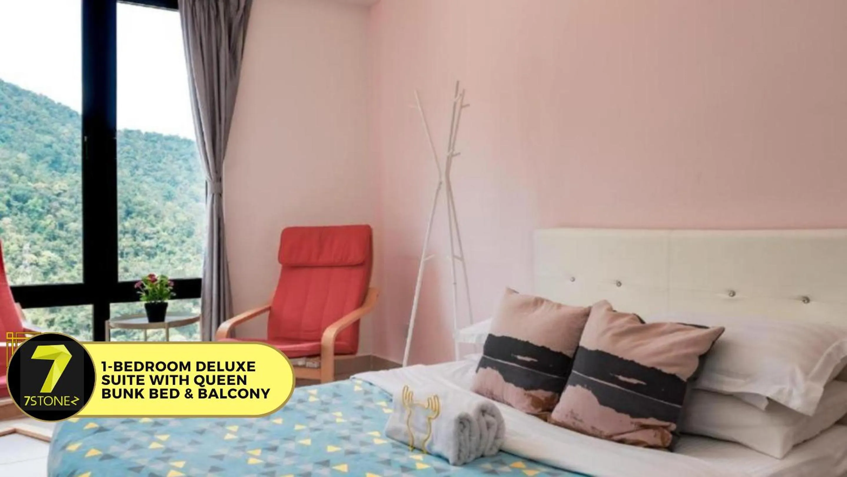 Bed in 7Stonez Residences Midhills Genting Highlands