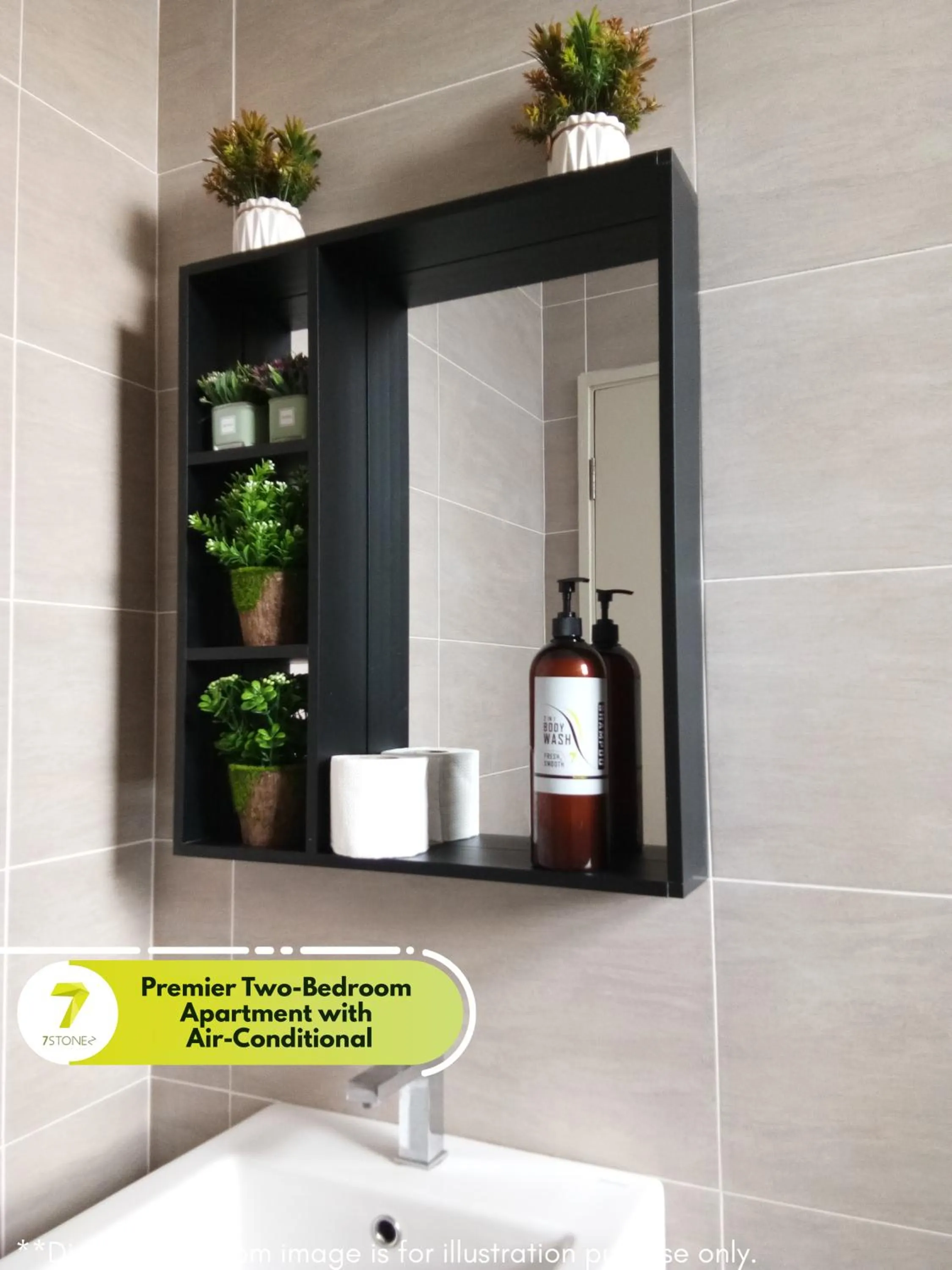 Bathroom in 7Stonez Residences Midhills Genting Highlands