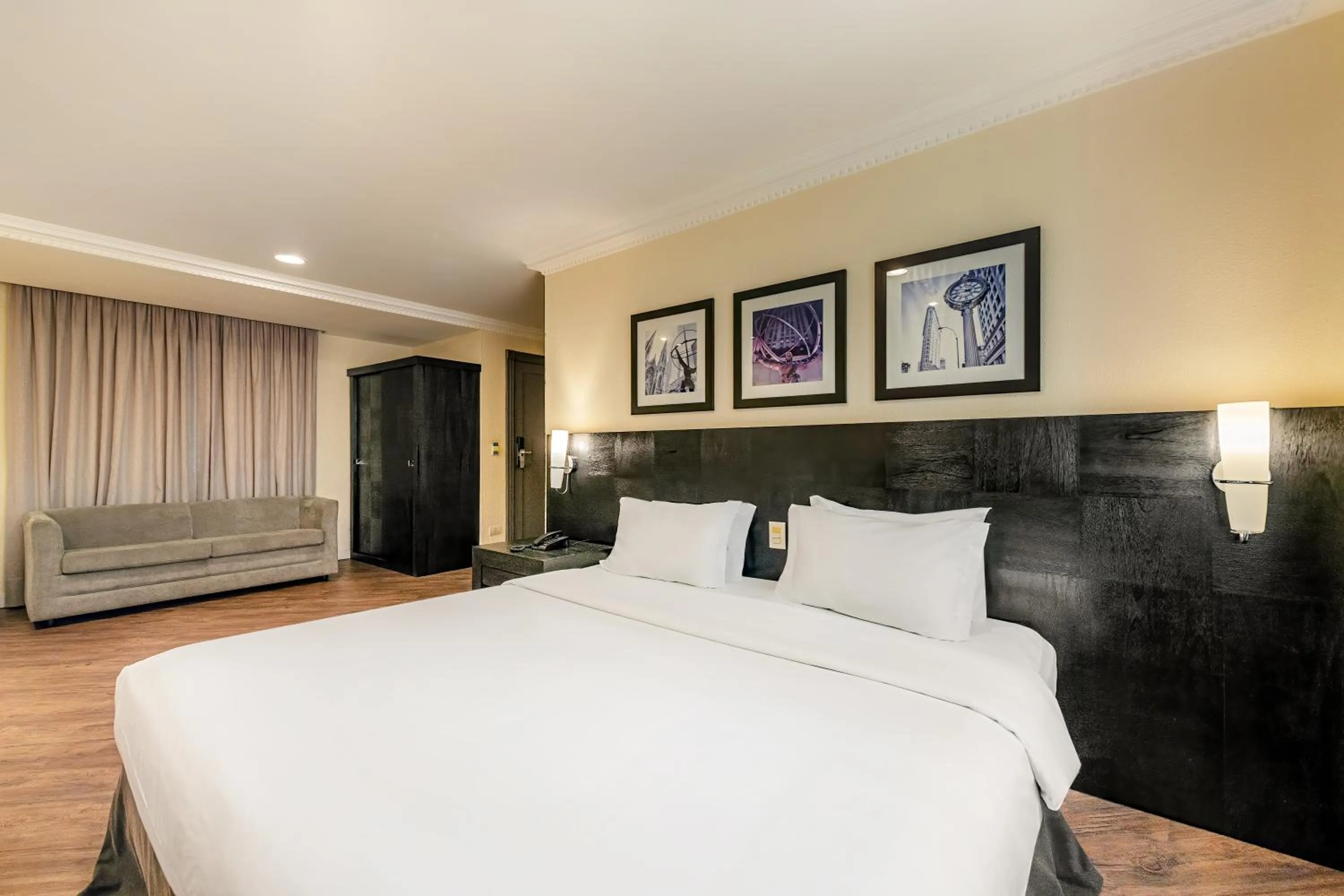 Bed in Rockefeller by Slaviero Hotéis