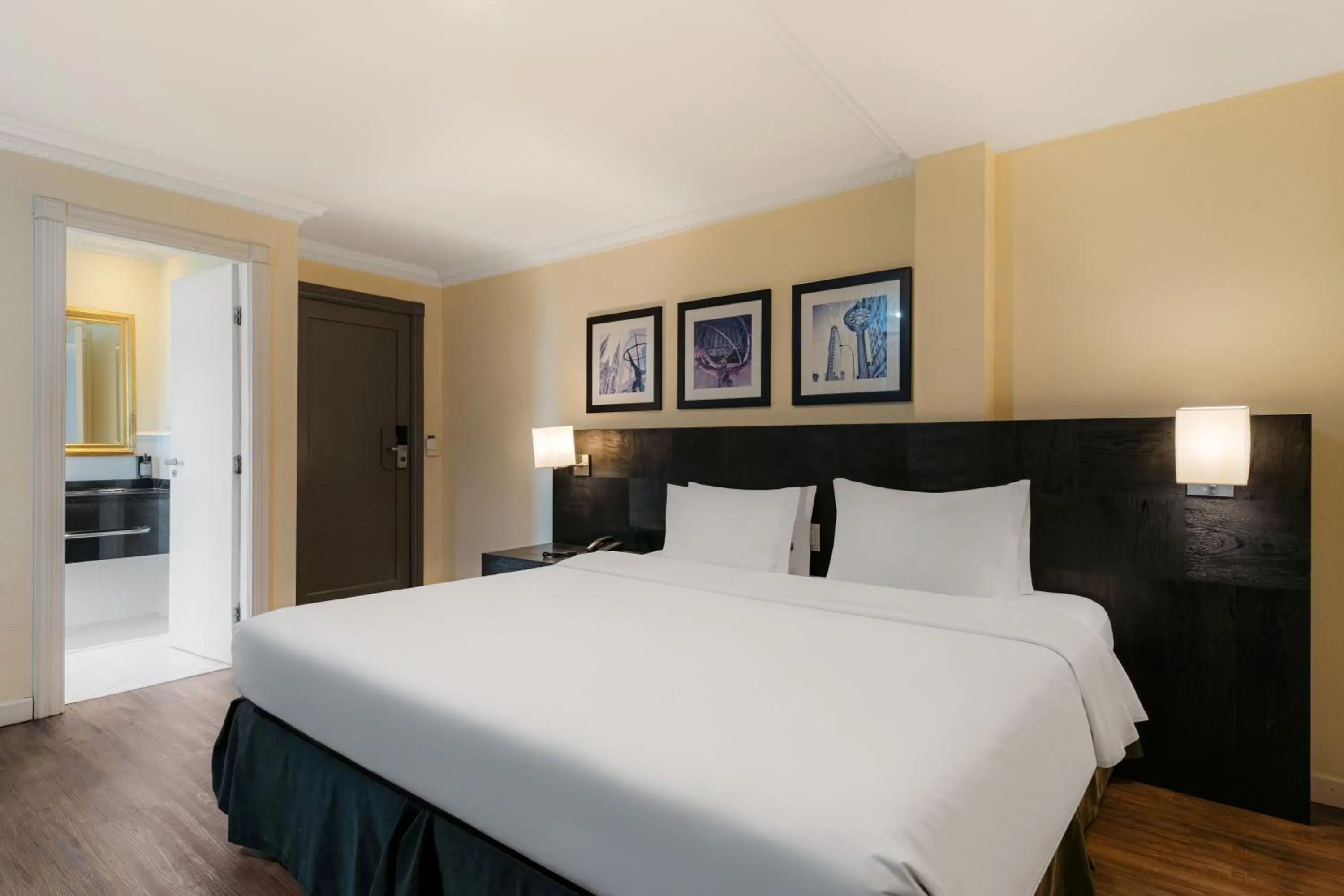 Bed in Rockefeller by Slaviero Hotéis